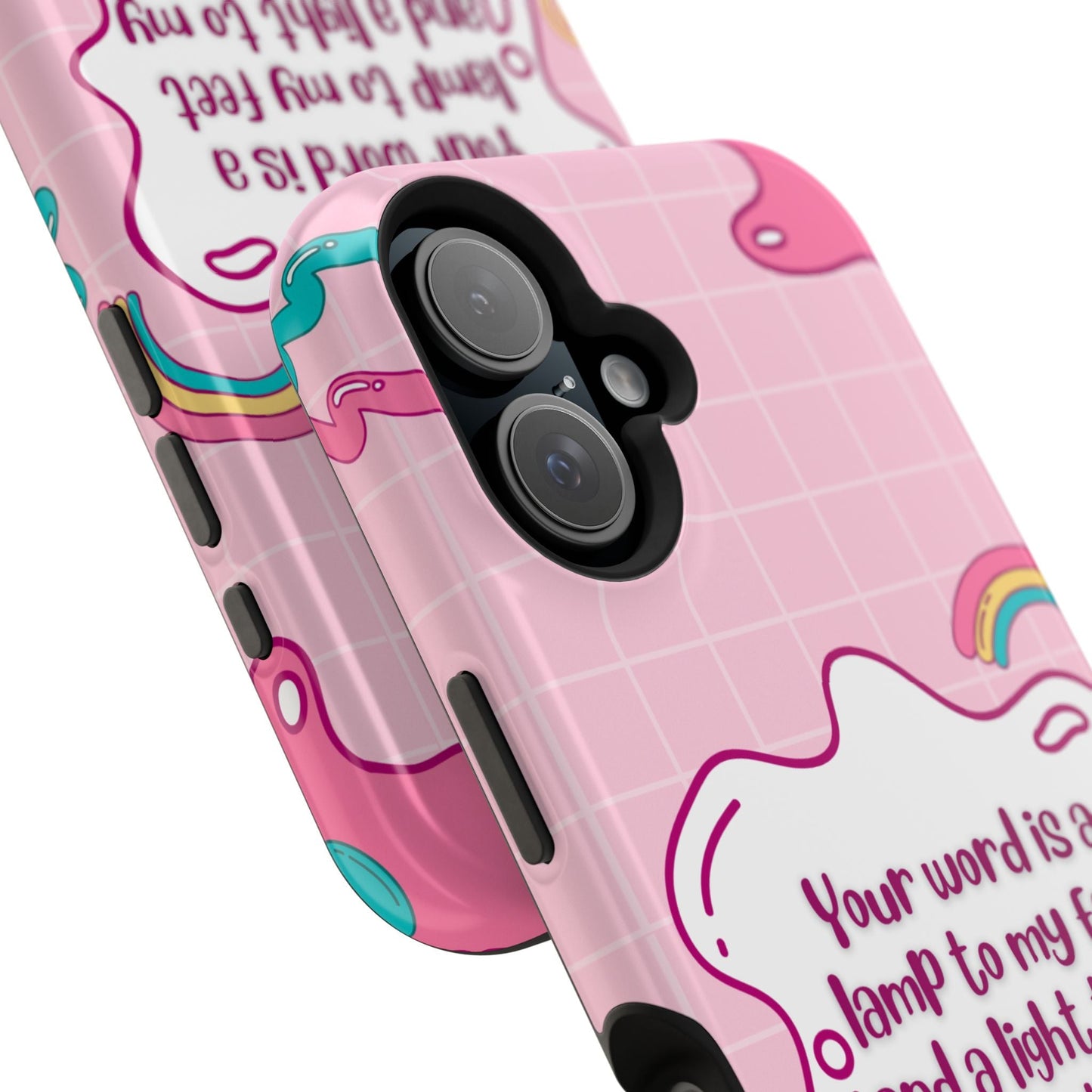 Psalm 119:105 Cute Aesthetic - MagSafe iPhone Case - BOGO Cases