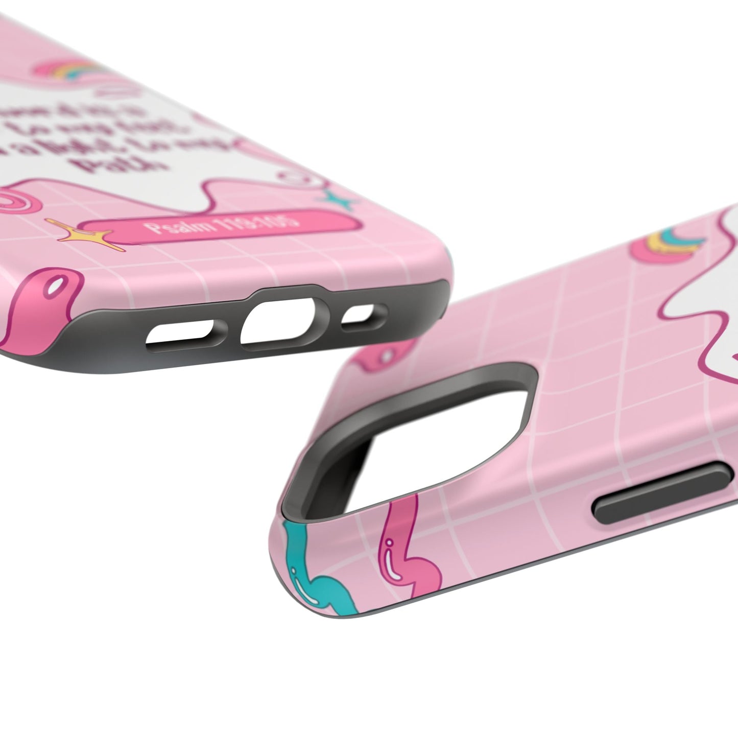 Psalm 119:105 Cute Aesthetic - MagSafe iPhone Case - BOGO Cases