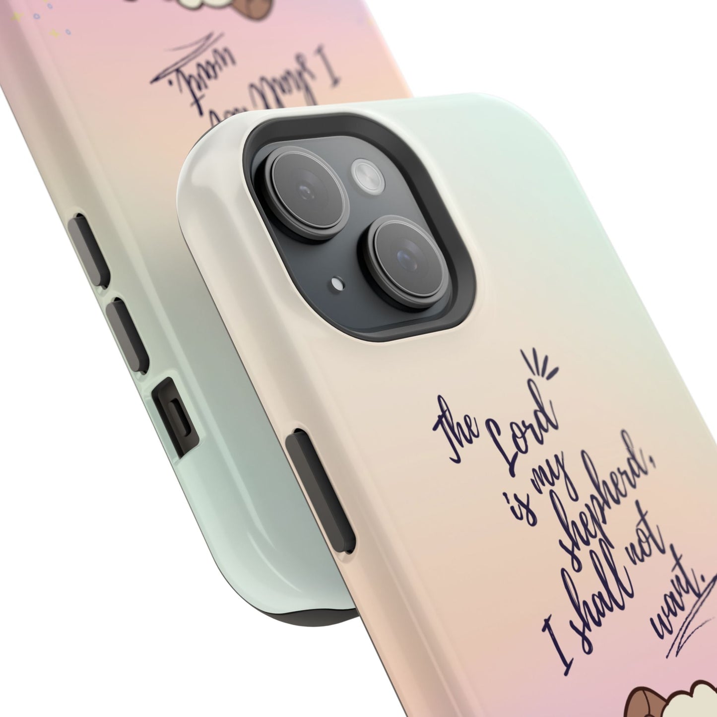 Psalm 23:1 Kawaii Sheep - MagSafe iPhone Case - BOGO Cases