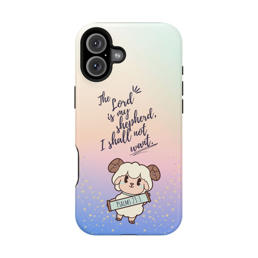 Psalm 23:1 Kawaii Sheep - MagSafe iPhone Case - BOGO Cases