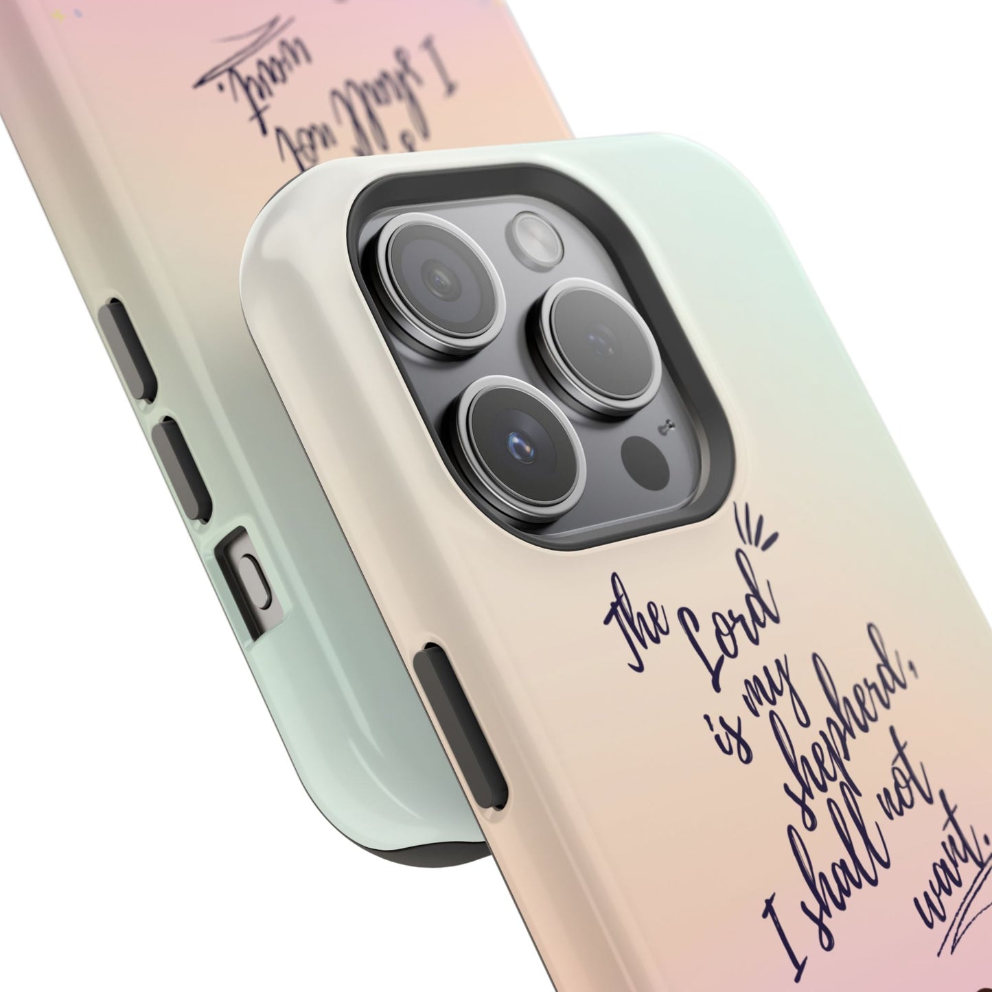 Psalm 23:1 Kawaii Sheep - MagSafe iPhone Case - BOGO Cases
