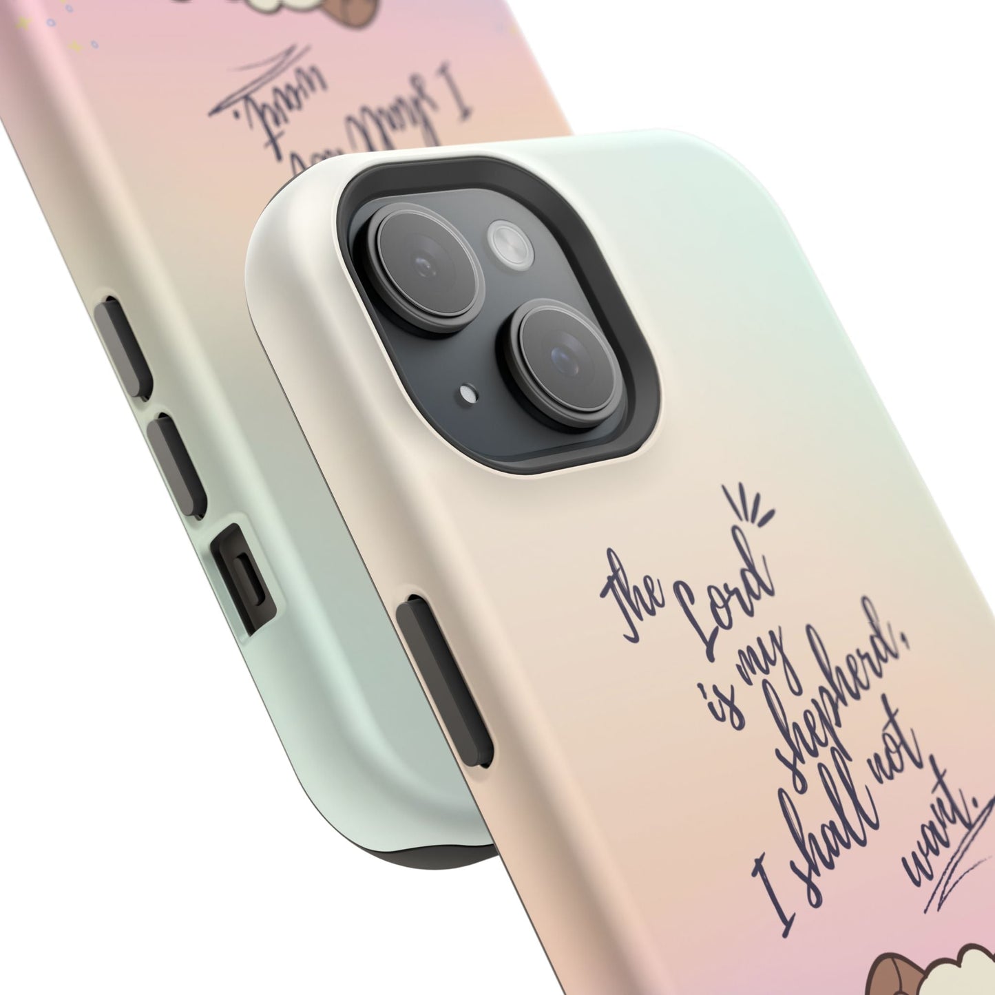 Psalm 23:1 Kawaii Sheep - MagSafe iPhone Case - BOGO Cases