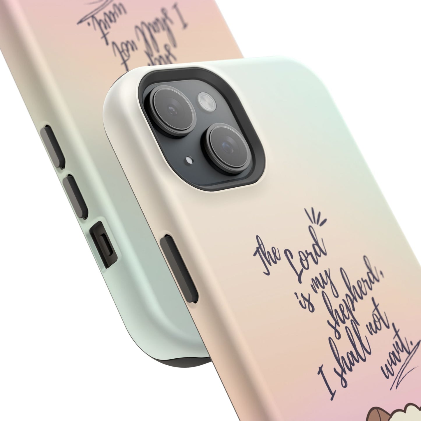 Psalm 23:1 Kawaii Sheep - MagSafe iPhone Case - BOGO Cases