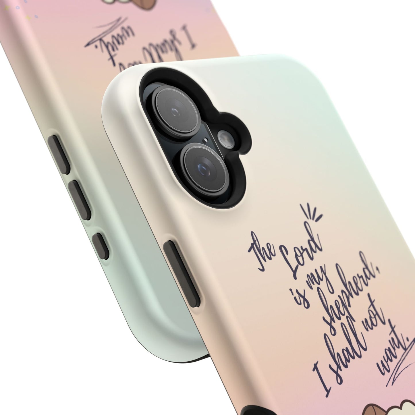 Psalm 23:1 Kawaii Sheep - MagSafe iPhone Case - BOGO Cases