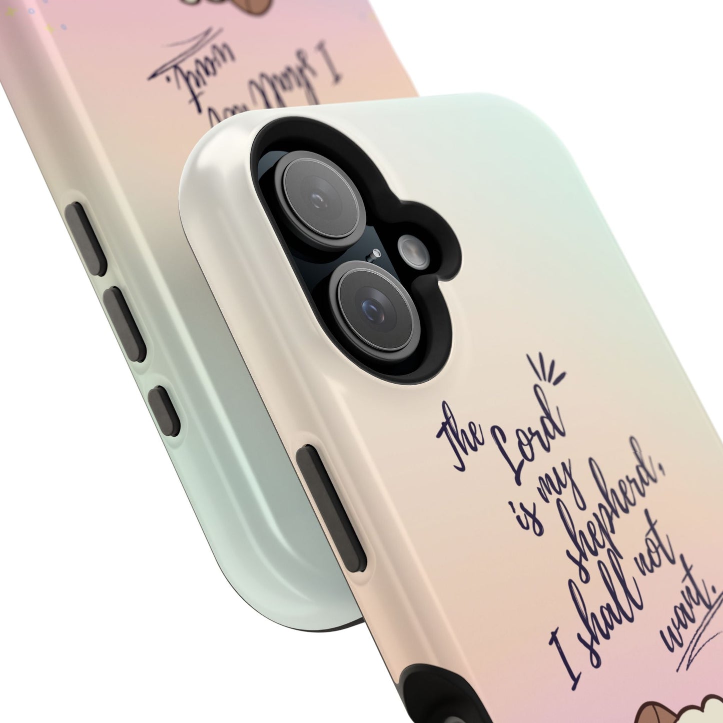 Psalm 23:1 Kawaii Sheep - MagSafe iPhone Case - BOGO Cases