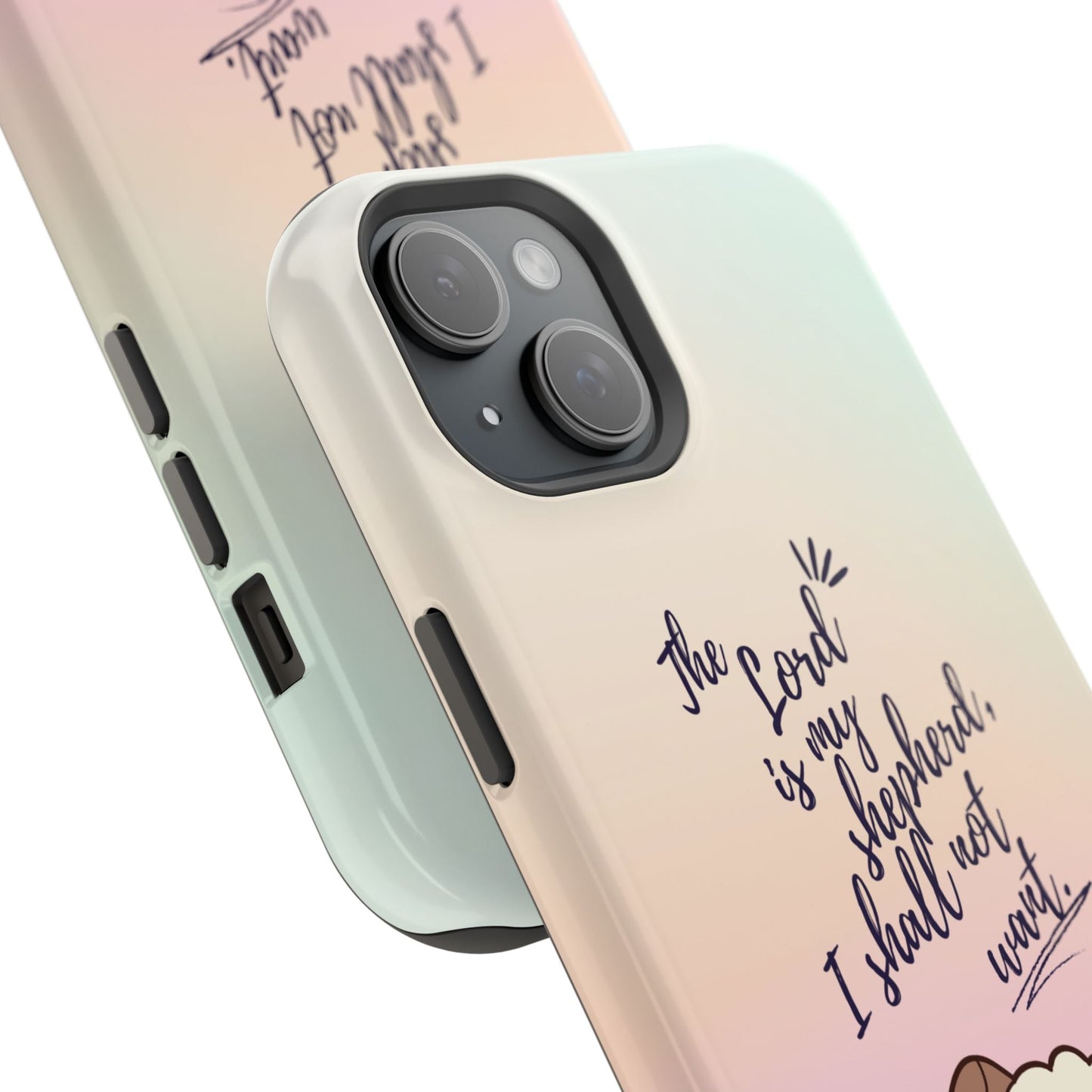 Psalm 23:1 Kawaii Sheep - MagSafe iPhone Case - BOGO Cases