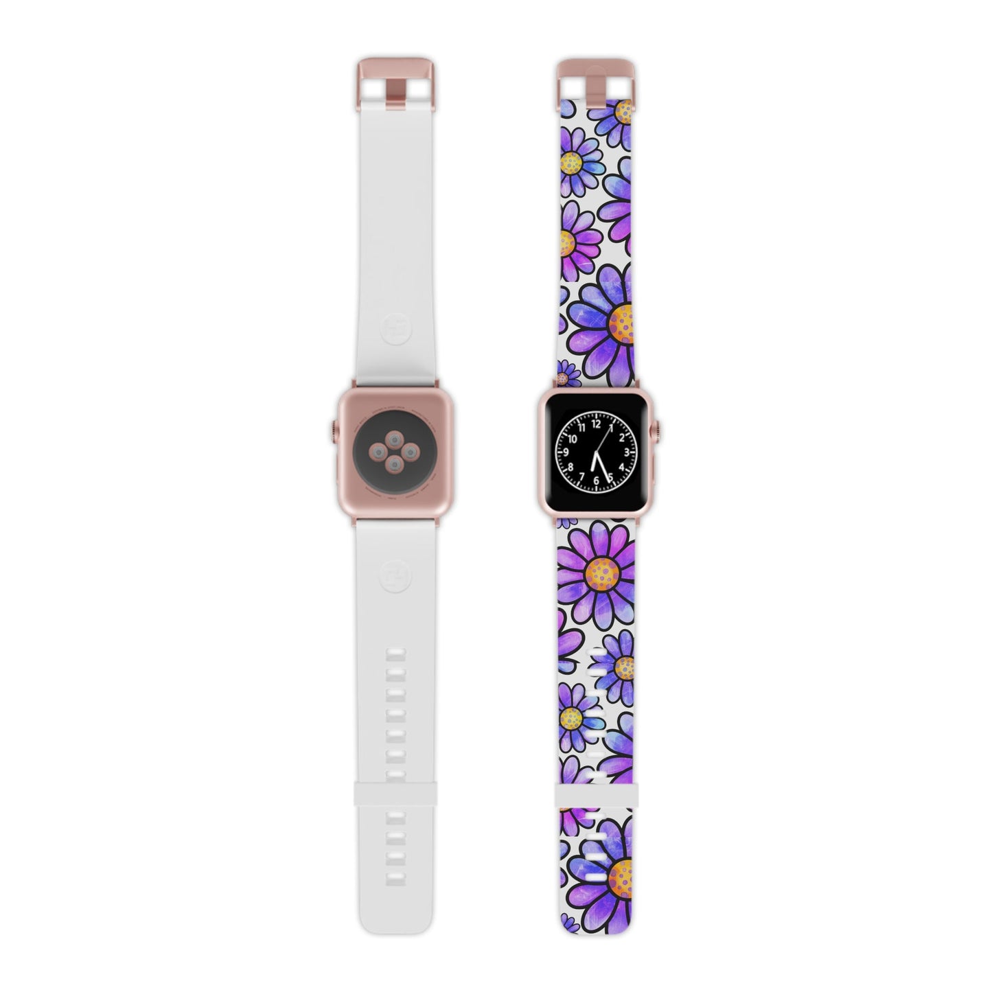 Purple Daisy Delight Apple Watch Band - BOGO Cases
