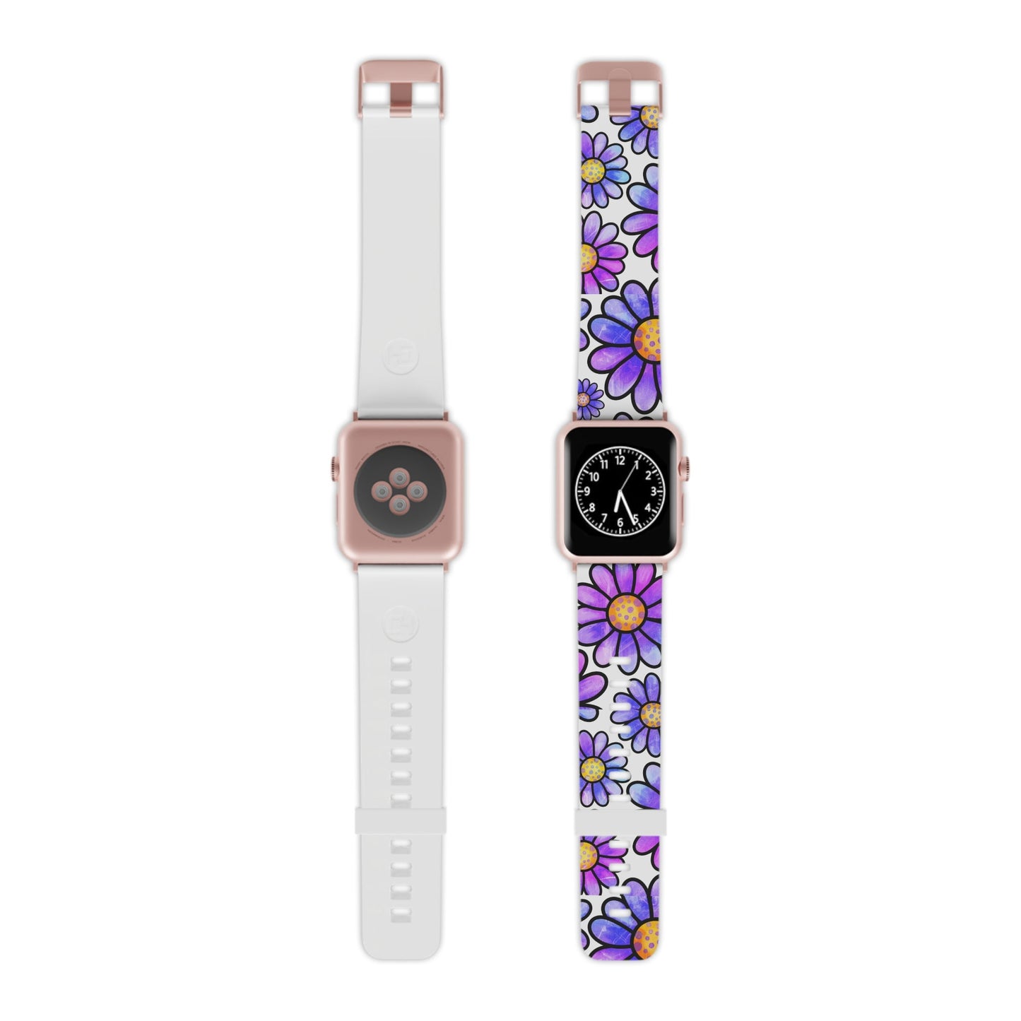 Purple Daisy Delight Apple Watch Band - BOGO Cases
