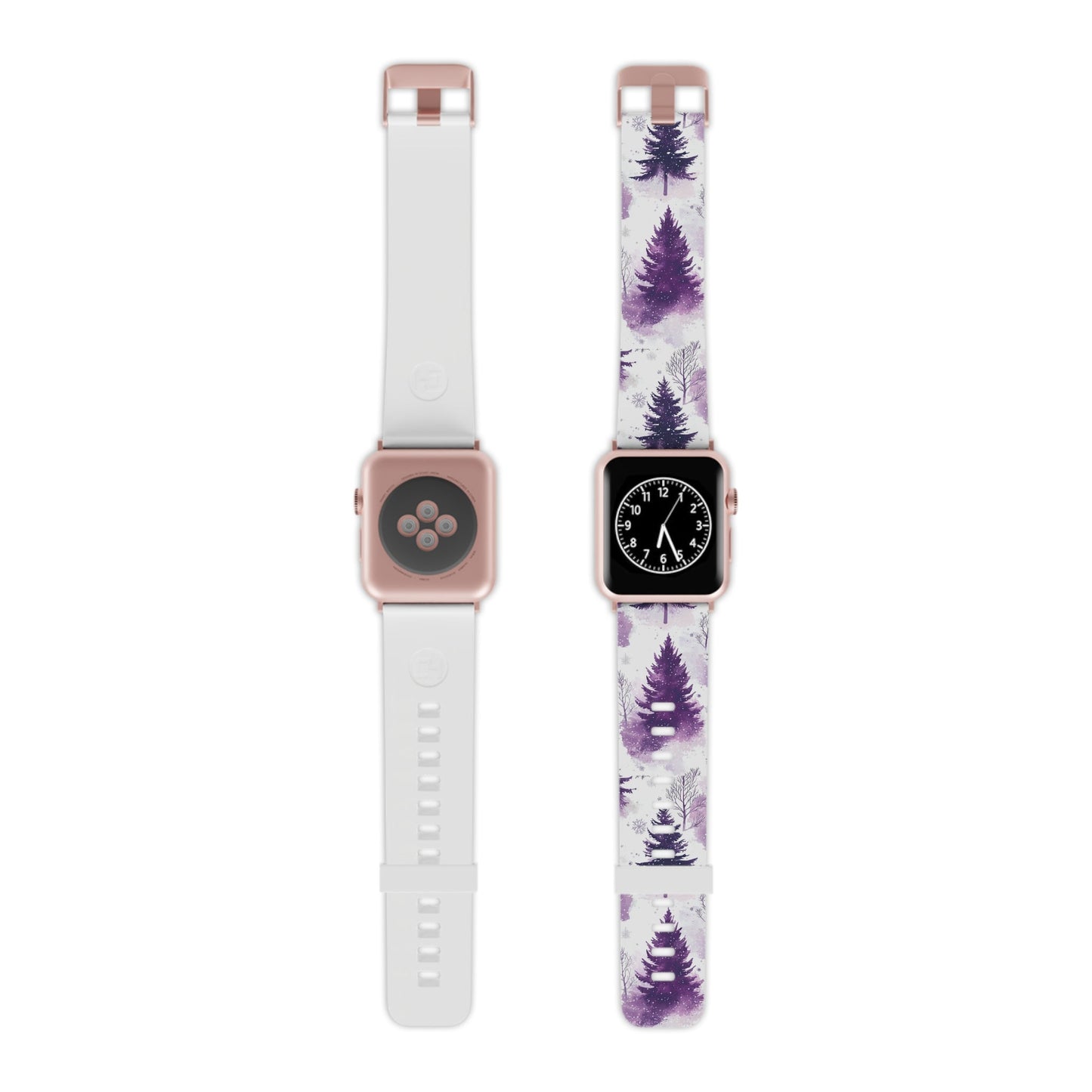 Purple Snowy Forest Apple Watch Band - BOGO Cases