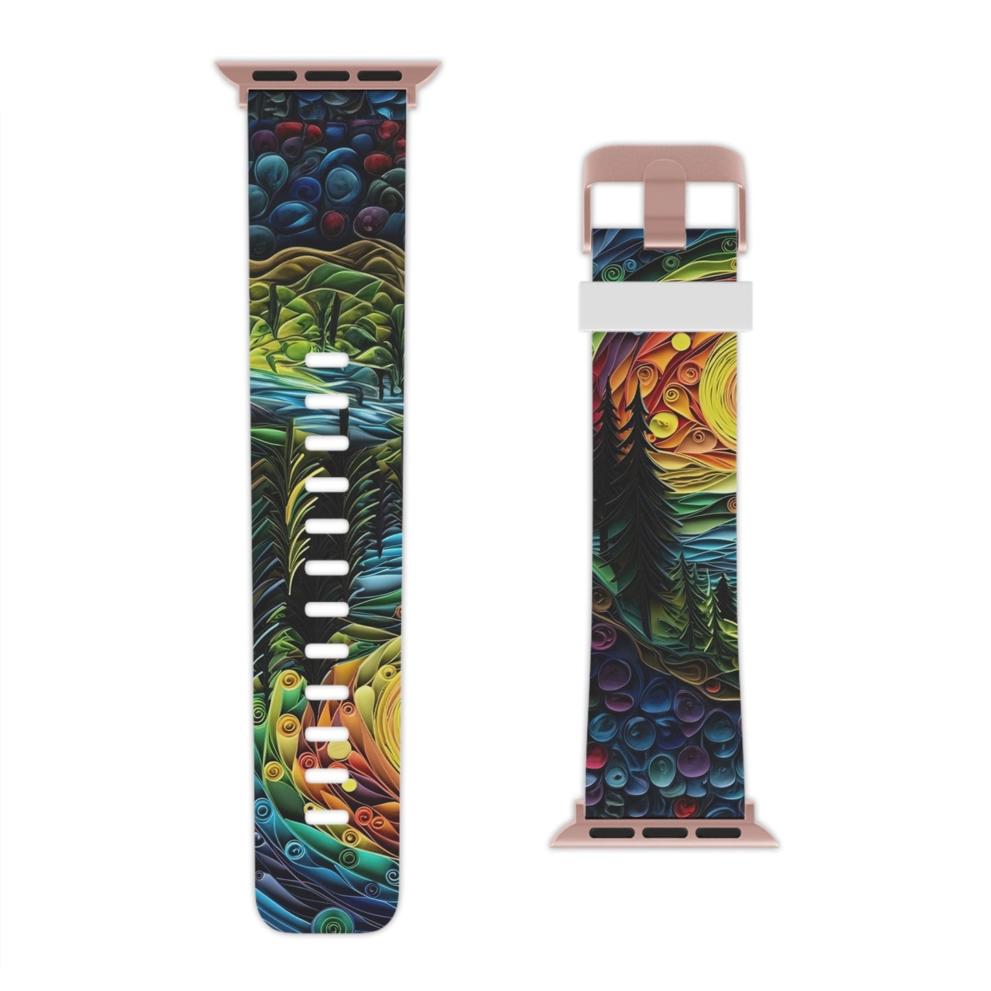 Radiant Forest Sunset Apple Watch Band - BOGO Cases