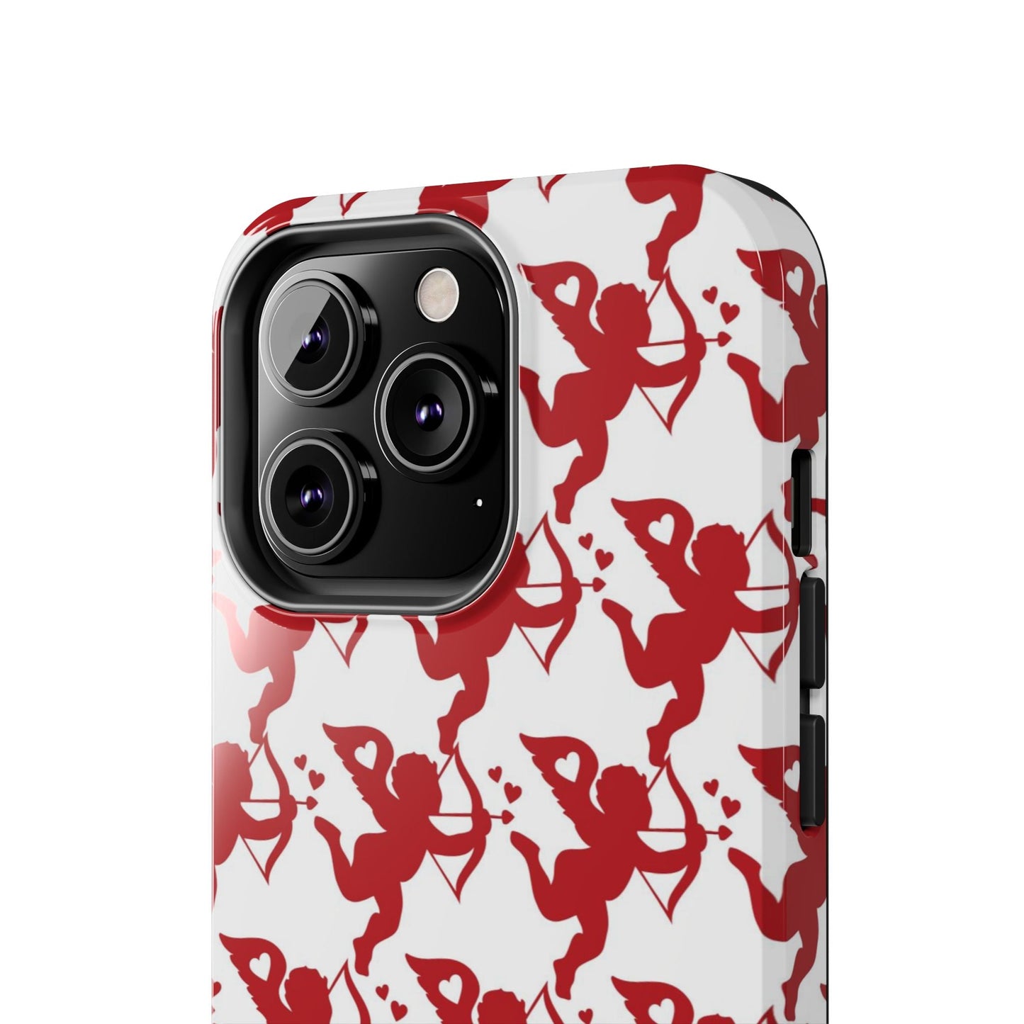 Red Cupid Love Pattern - iPhone Series Case - BOGO Cases