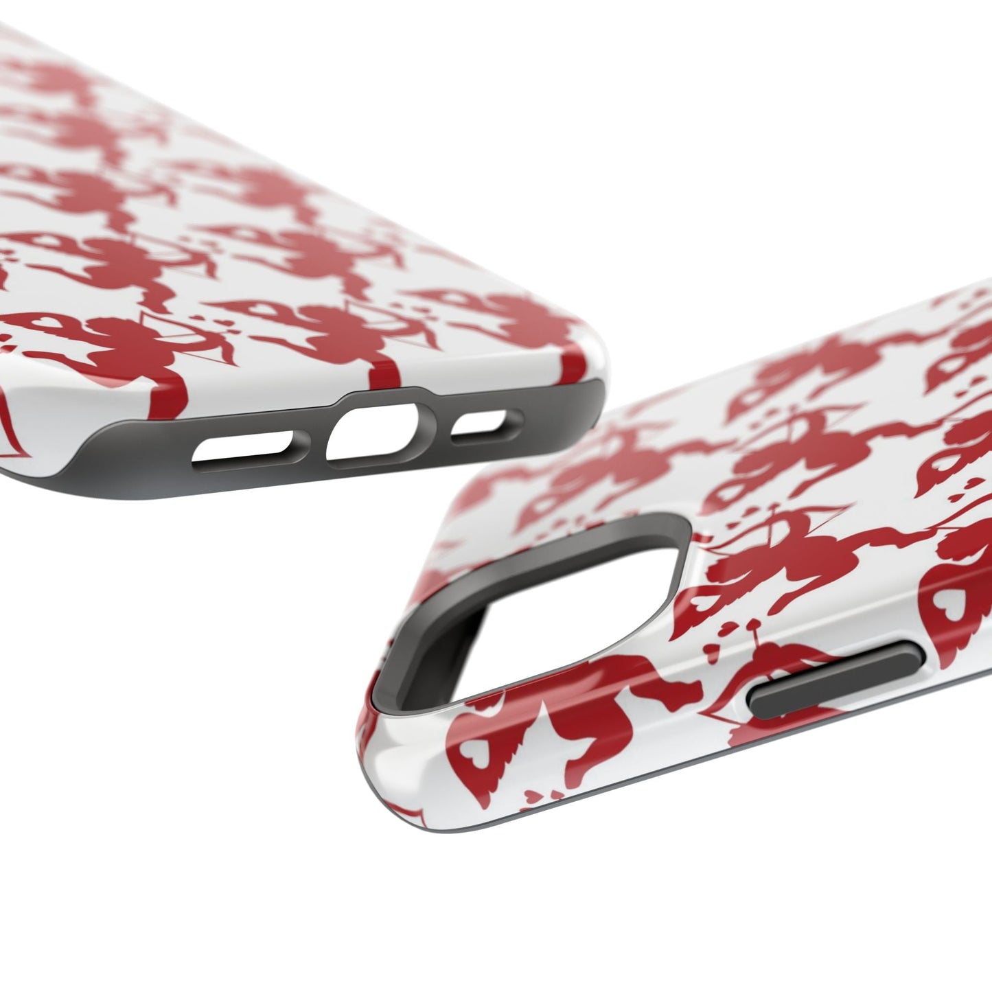Red Cupid Love Pattern MagSafe Case - BOGO Cases