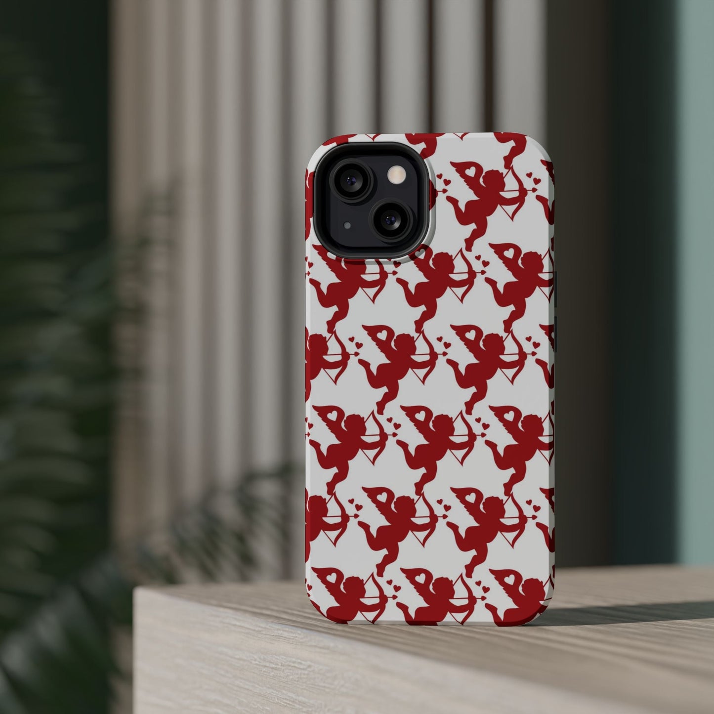 Red Cupid Love Pattern MagSafe Case - BOGO Cases