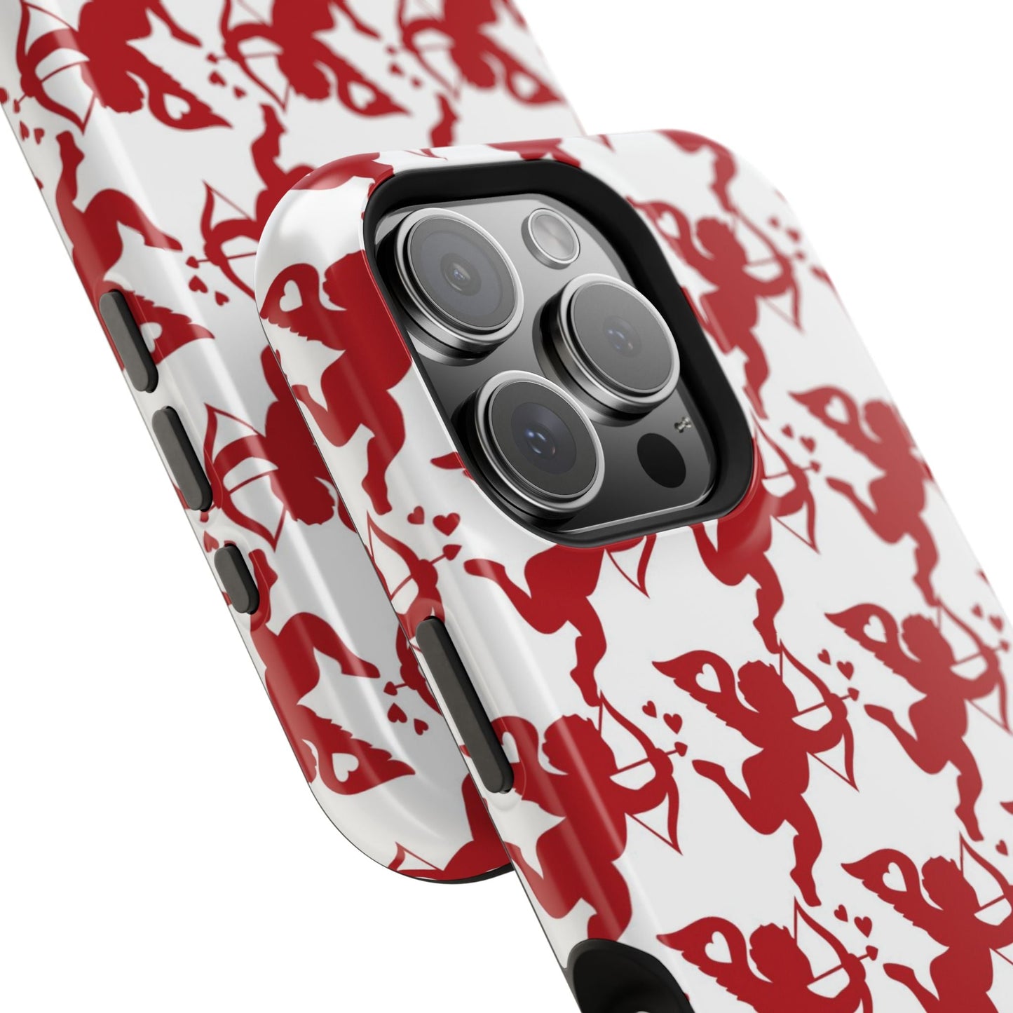 Red Cupid Love Pattern MagSafe Case - BOGO Cases