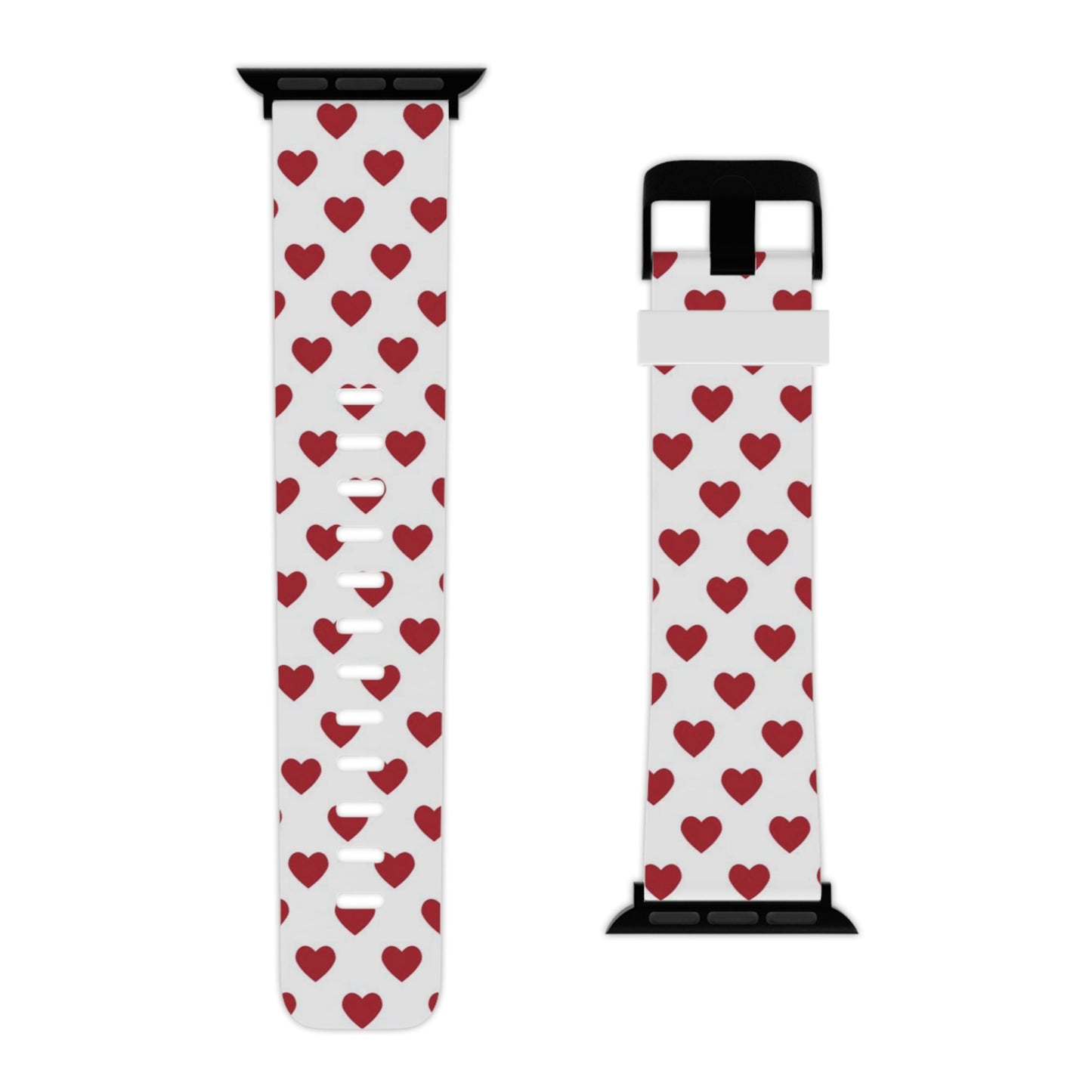Red Hot Hearts Apple Watch Band - BOGO Cases