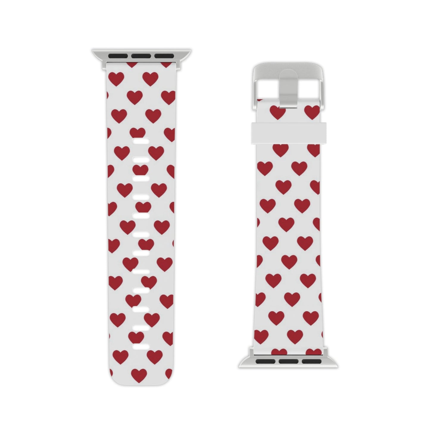 Red Hot Hearts Apple Watch Band - BOGO Cases