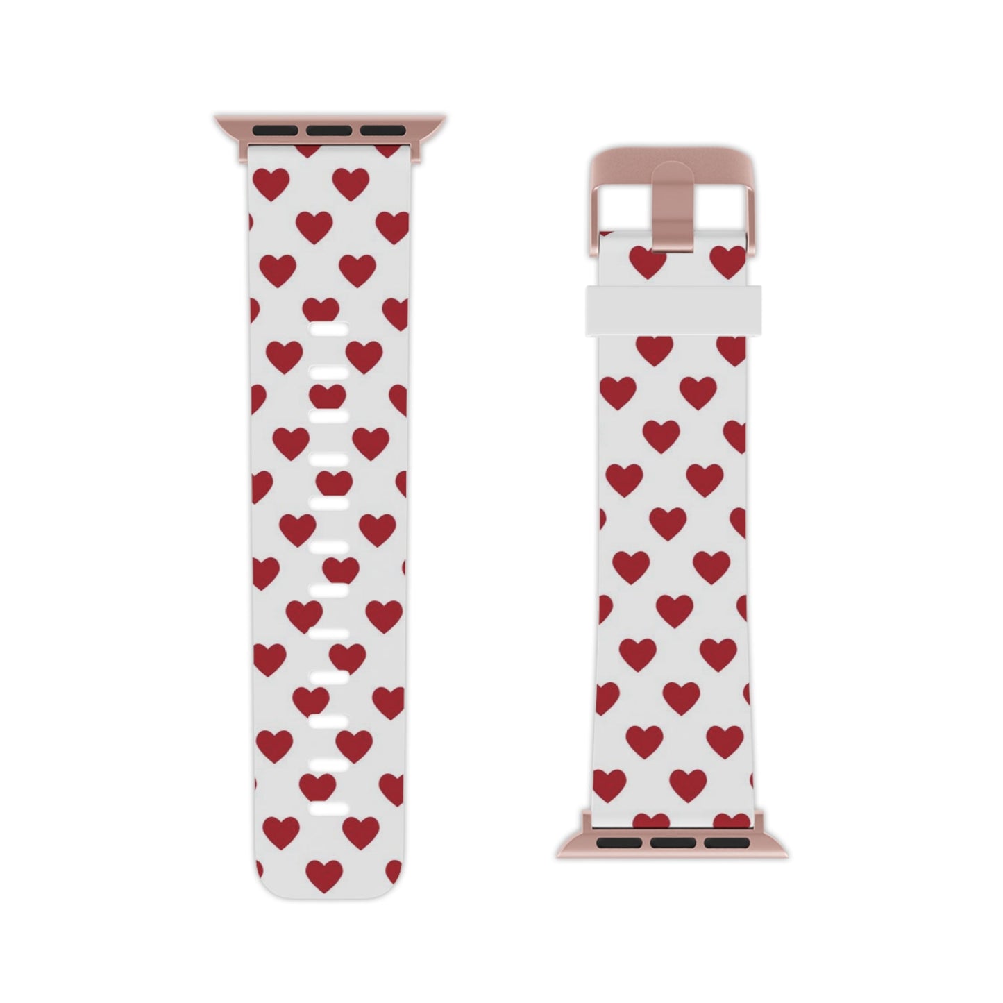 Red Hot Hearts Apple Watch Band - BOGO Cases