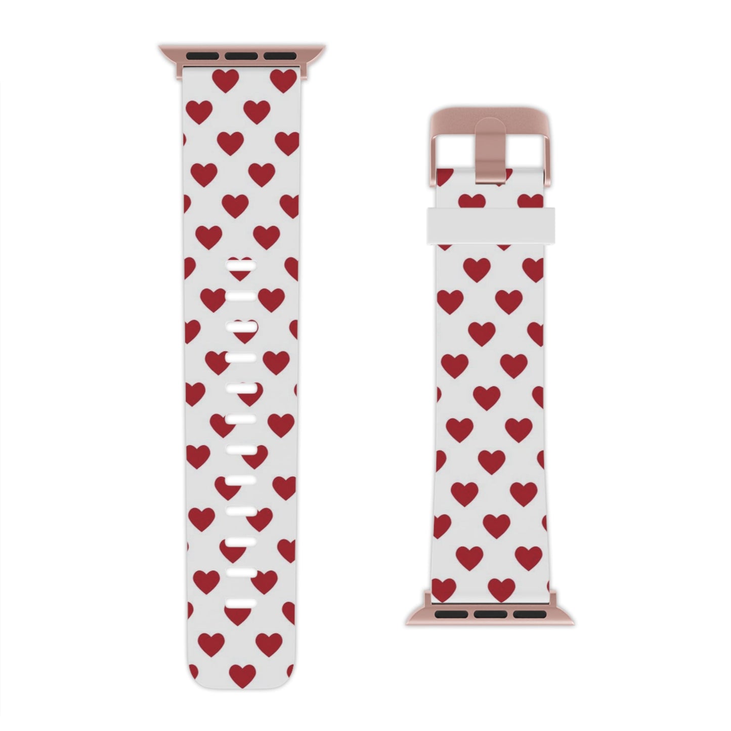 Red Hot Hearts Apple Watch Band - BOGO Cases