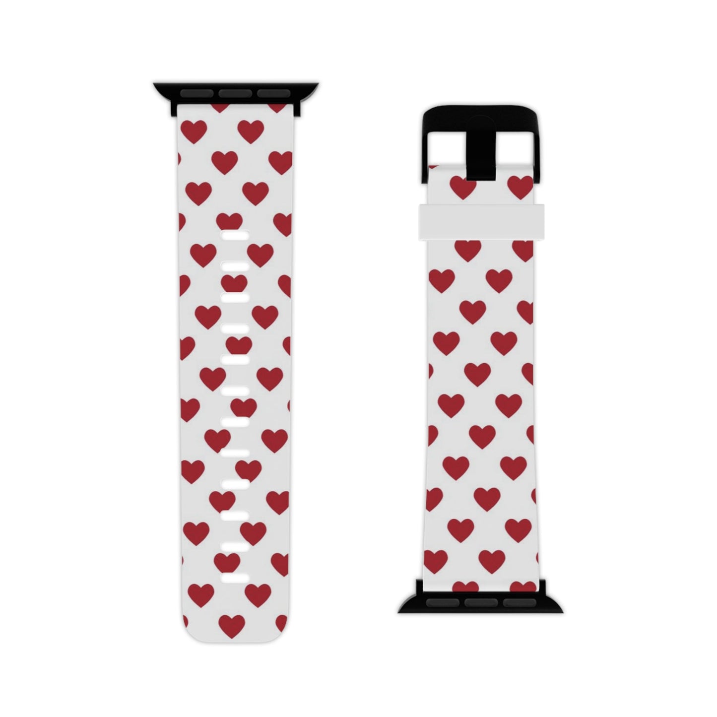Red Hot Hearts Apple Watch Band - BOGO Cases