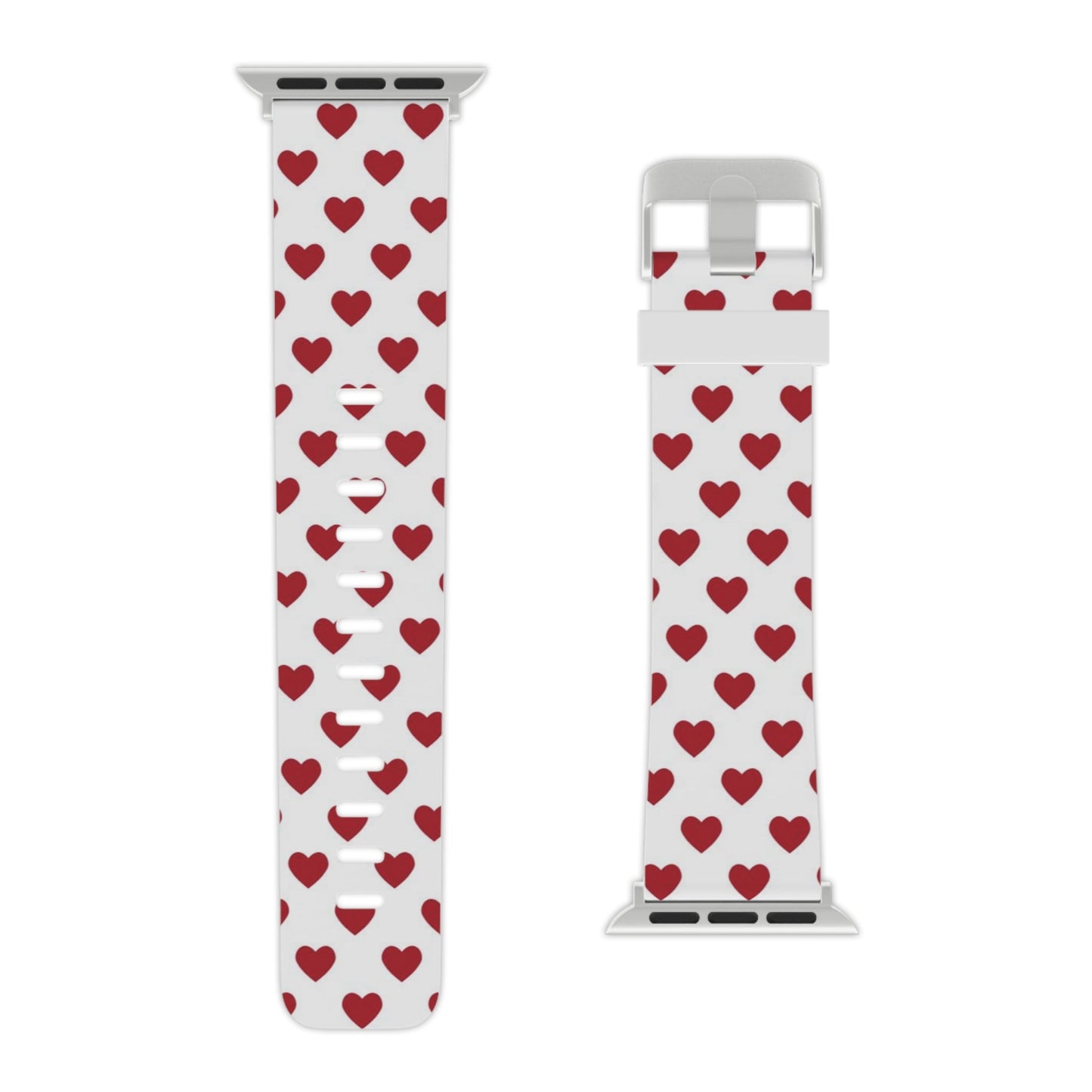 Red Hot Hearts Apple Watch Band - BOGO Cases