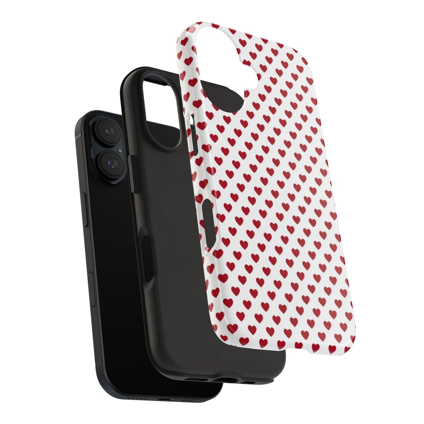 Red Hot Hearts iPhone Case - BOGO Cases