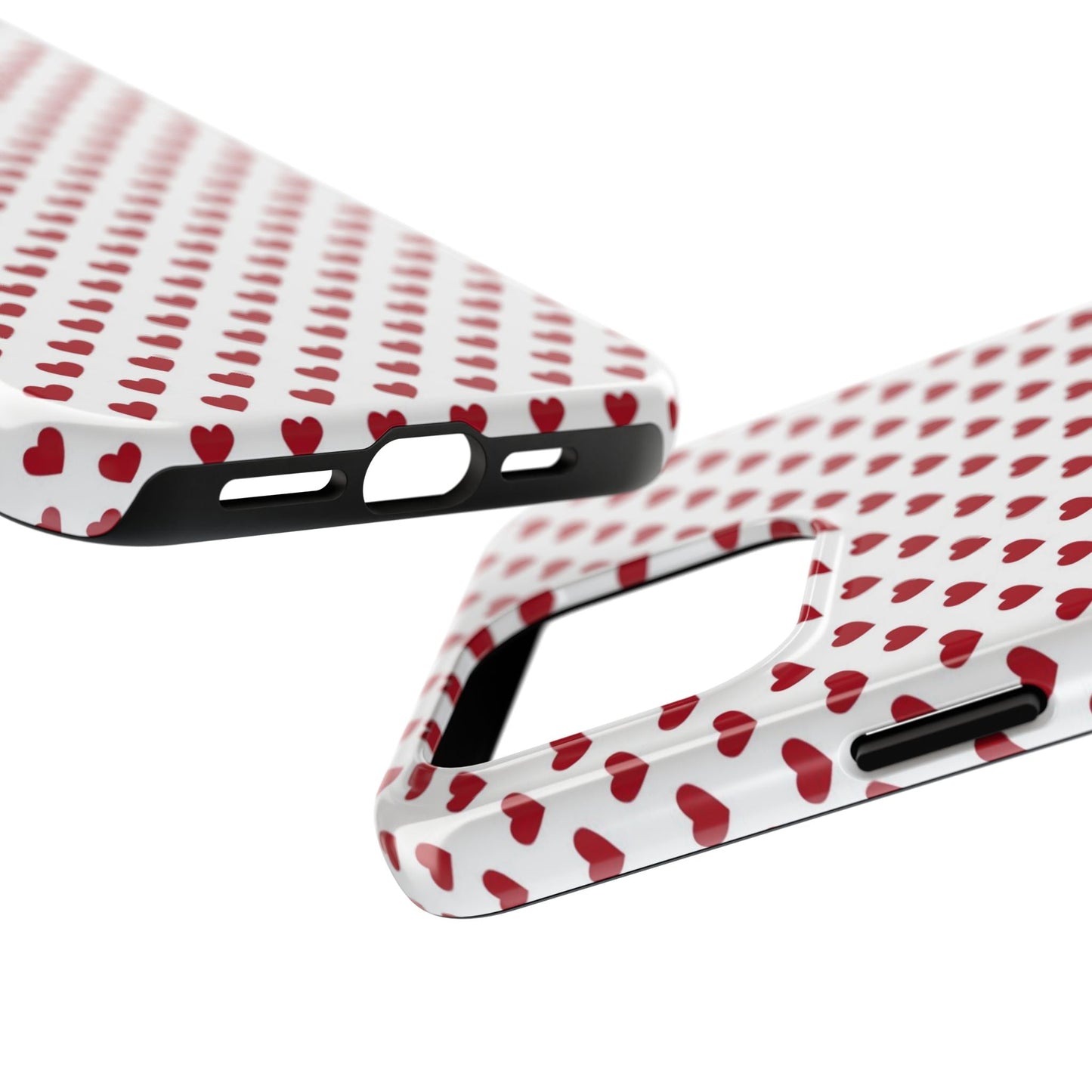 Red Hot Hearts iPhone Case - BOGO Cases