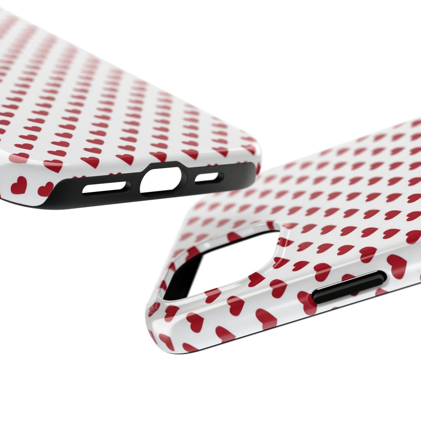 Red Hot Hearts iPhone Case - BOGO Cases