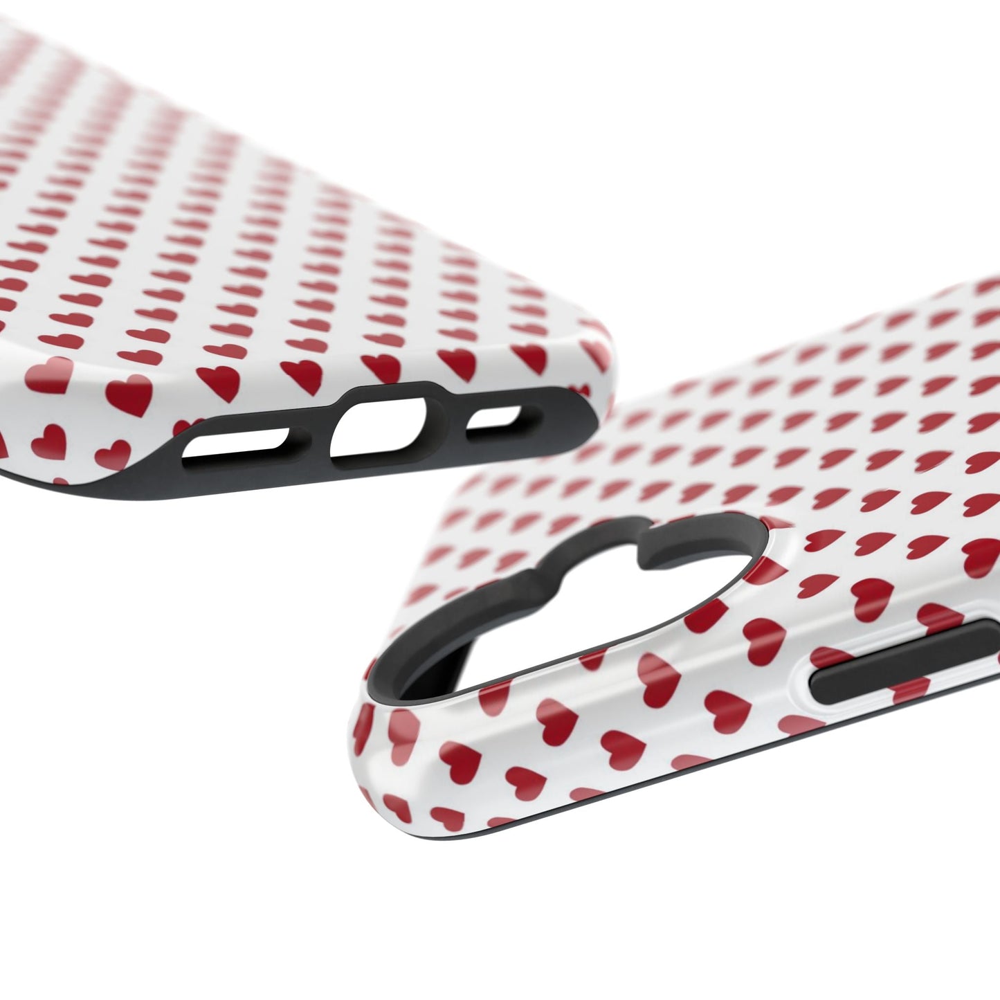 Red Hot Hearts MagSafe iPhone Case - BOGO Cases