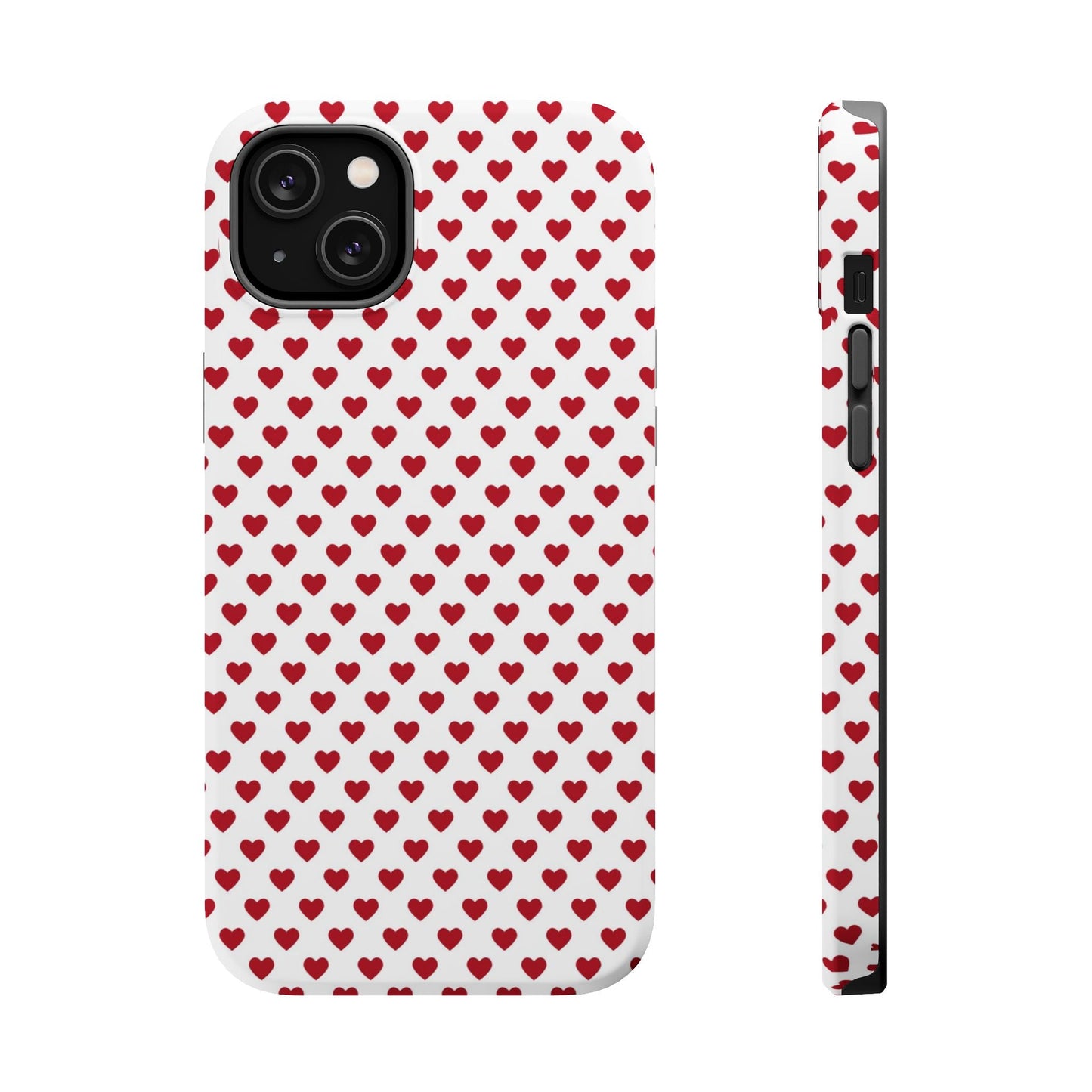 Red Hot Hearts MagSafe iPhone Case - BOGO Cases