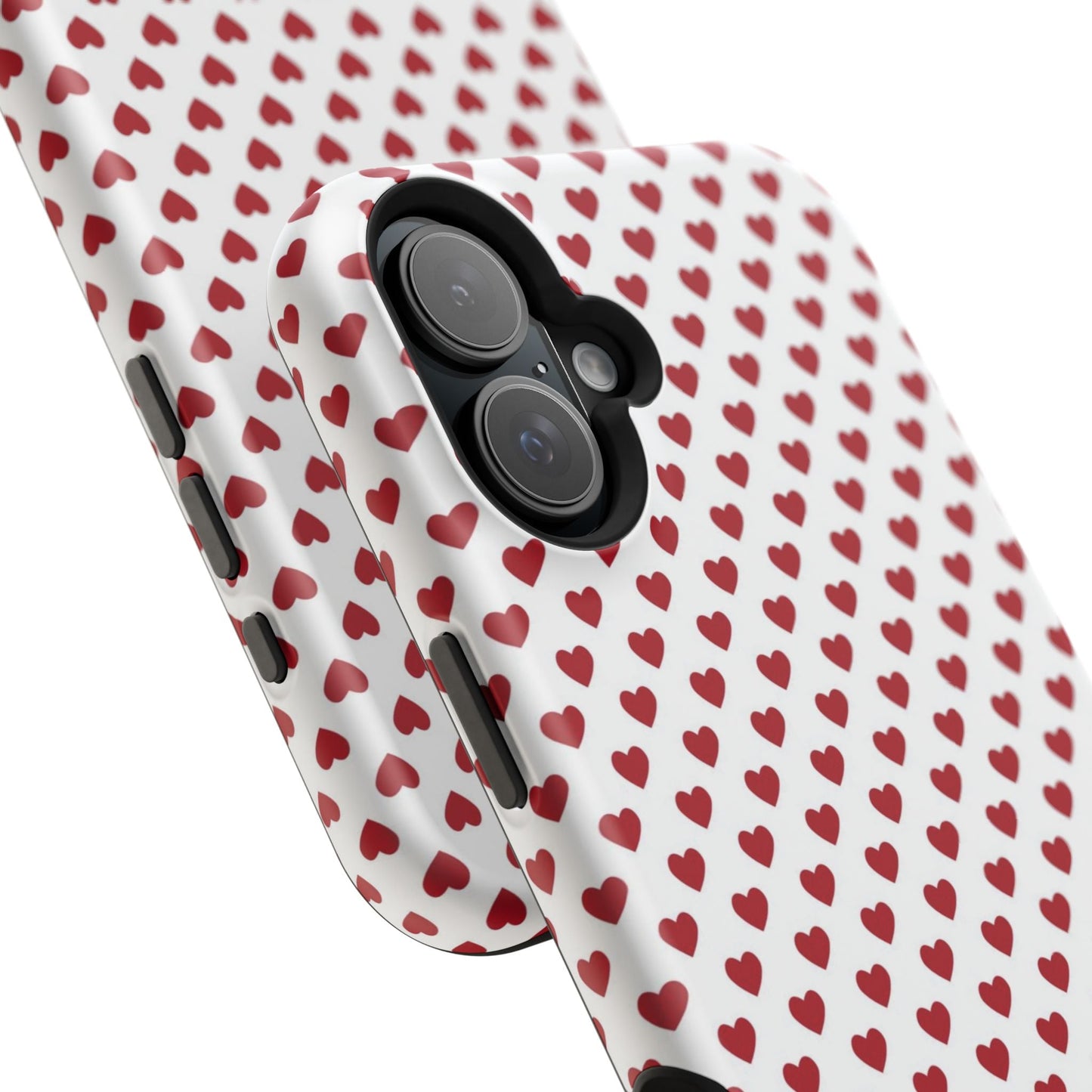 Red Hot Hearts MagSafe iPhone Case - BOGO Cases