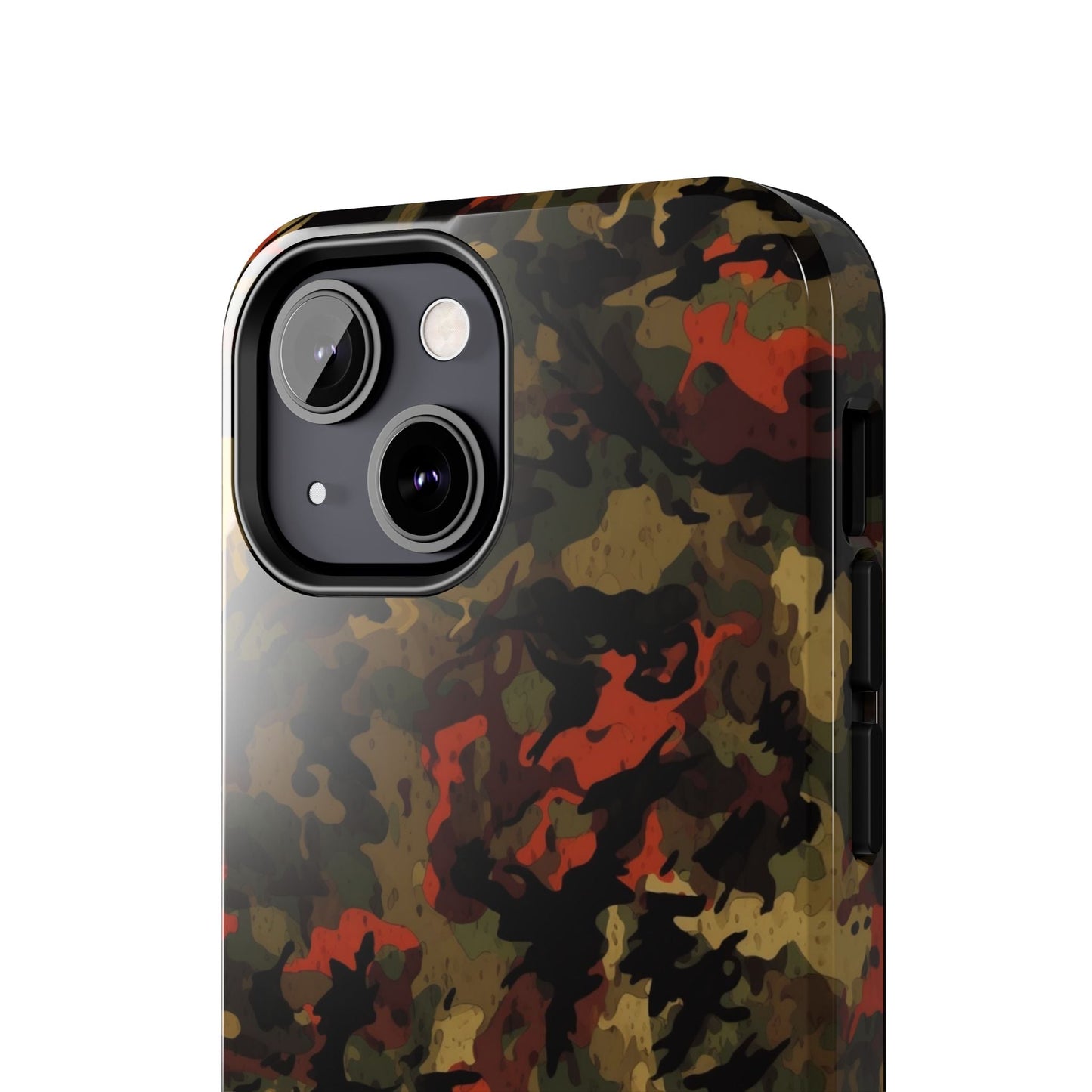 Red Woodland Camo iPhone Case - BOGO Cases