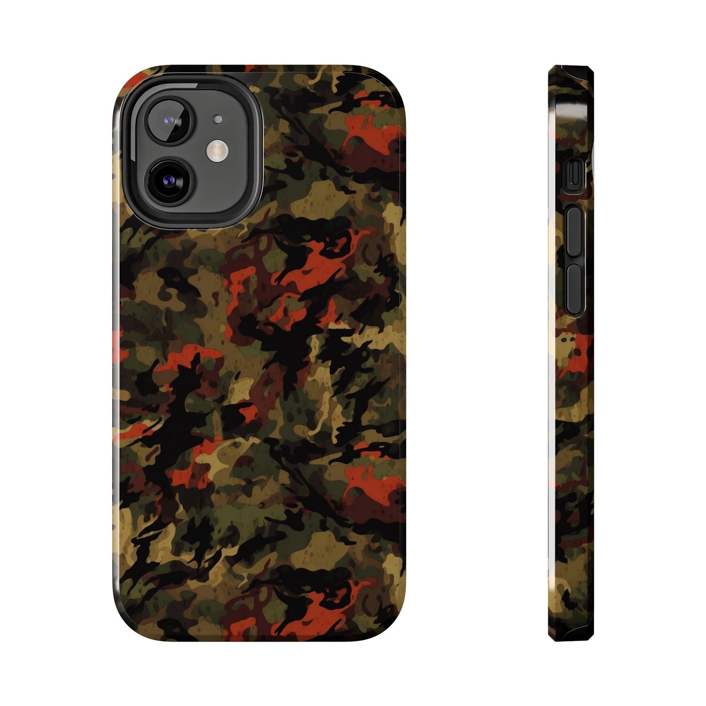 Red Woodland Camo iPhone Case - BOGO Cases