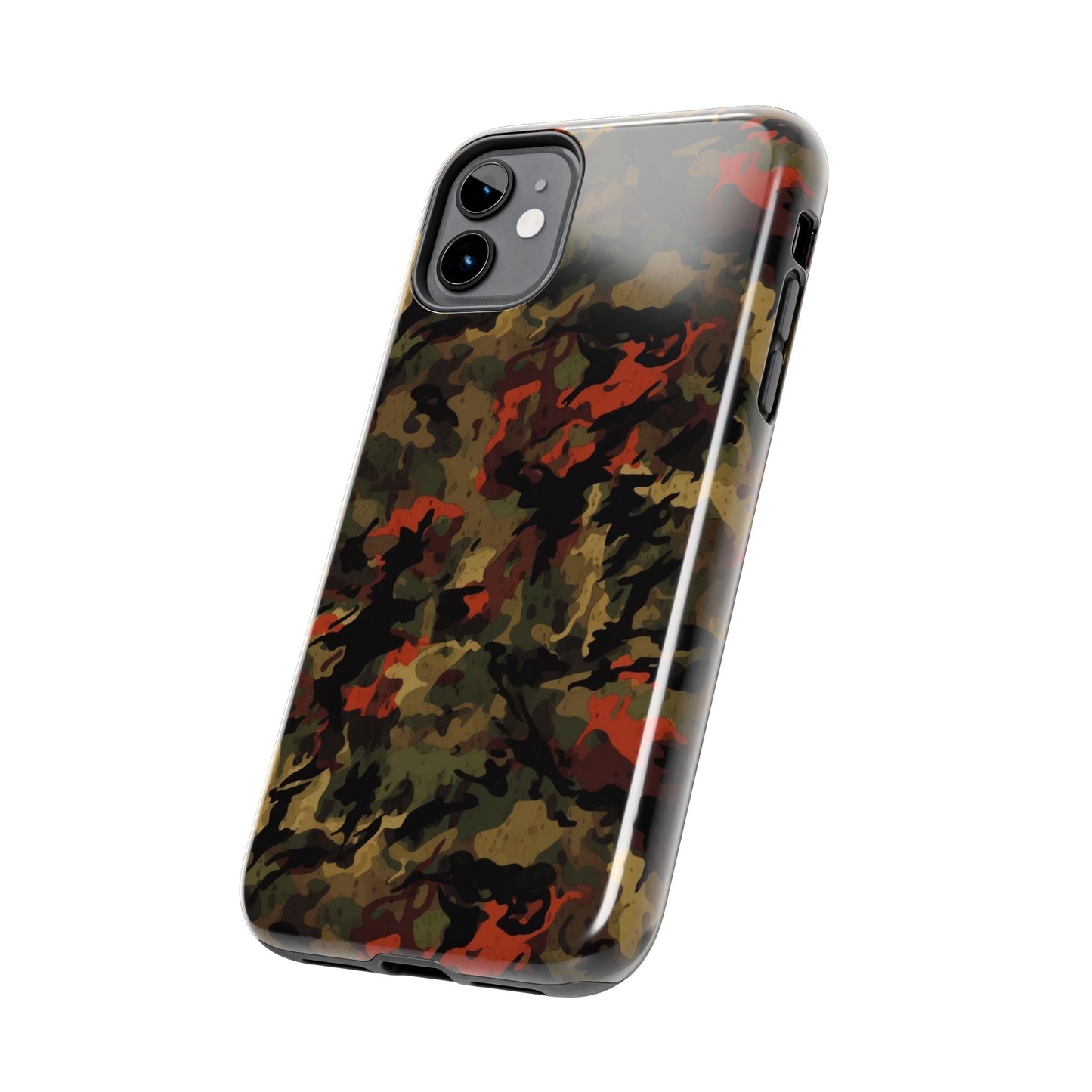 Red Woodland Camo iPhone Case - BOGO Cases
