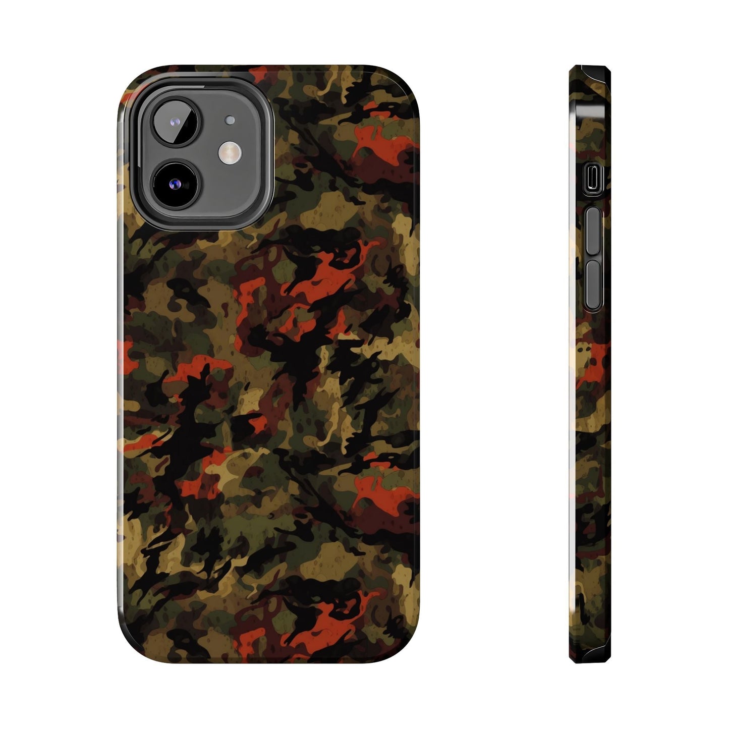 Red Woodland Camo iPhone Case - BOGO Cases