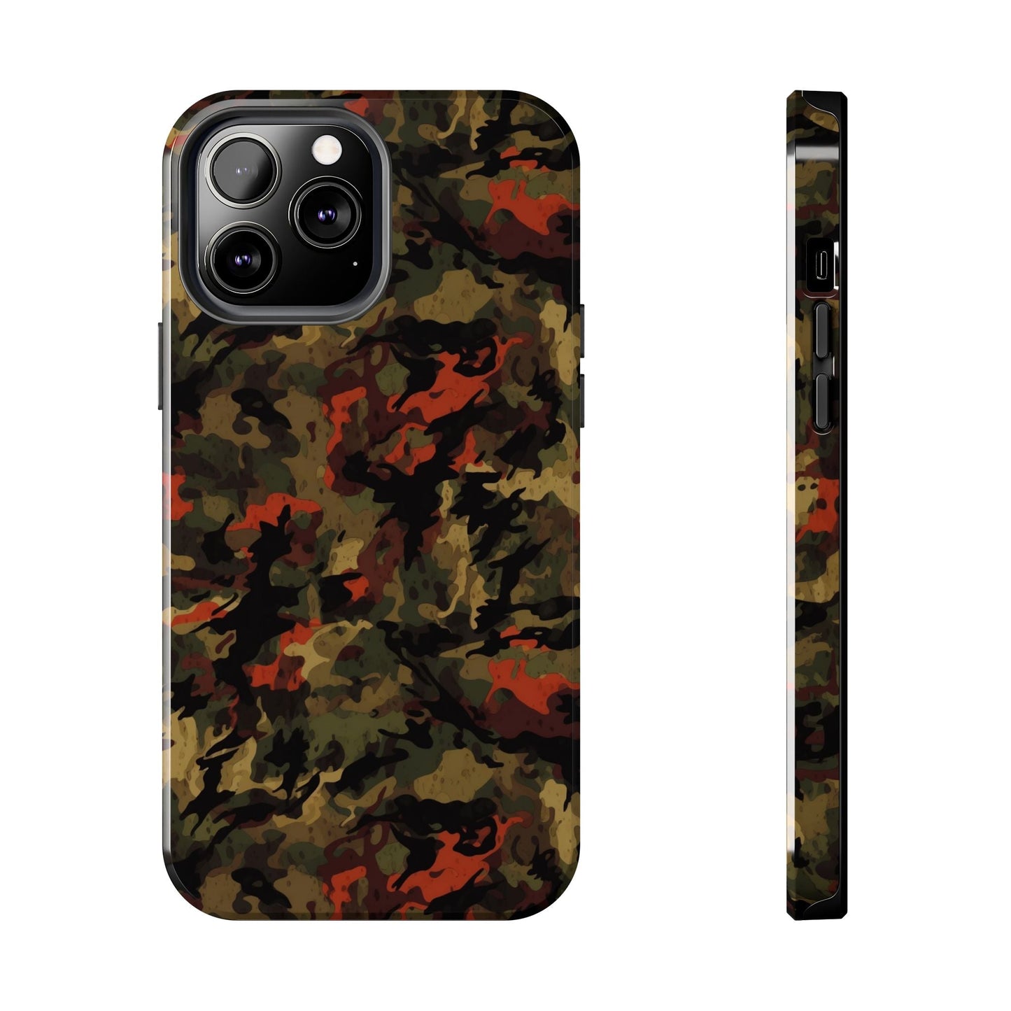 Red Woodland Camo iPhone Case - BOGO Cases