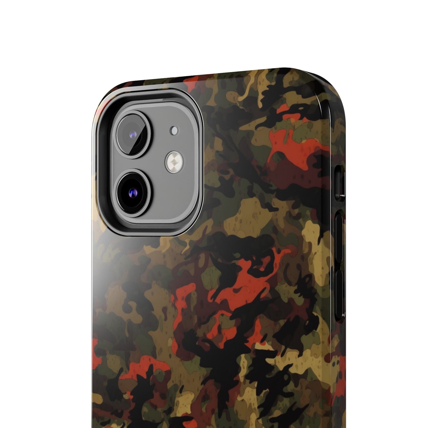 Red Woodland Camo iPhone Case - BOGO Cases