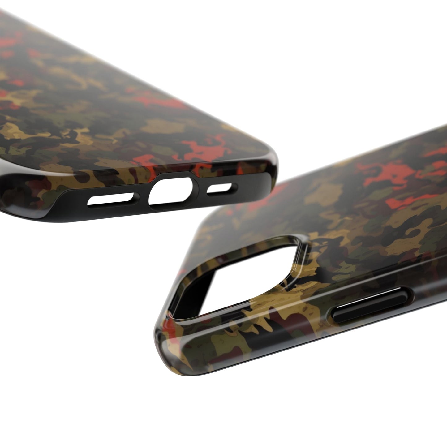 Red Woodland Camo iPhone Case - BOGO Cases