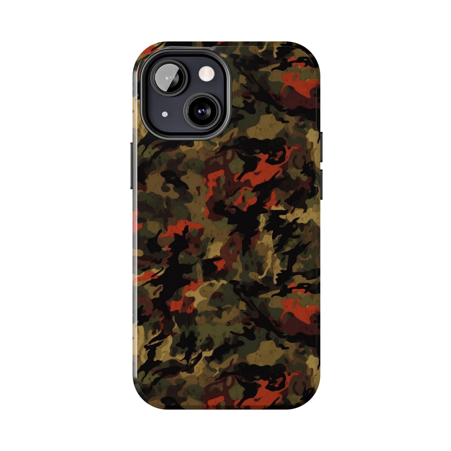 Red Woodland Camo iPhone Case - BOGO Cases