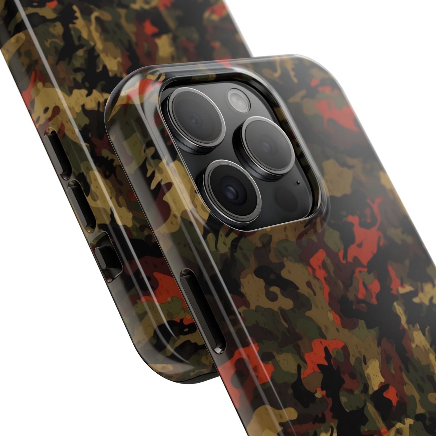 Red Woodland Camo iPhone Case - BOGO Cases