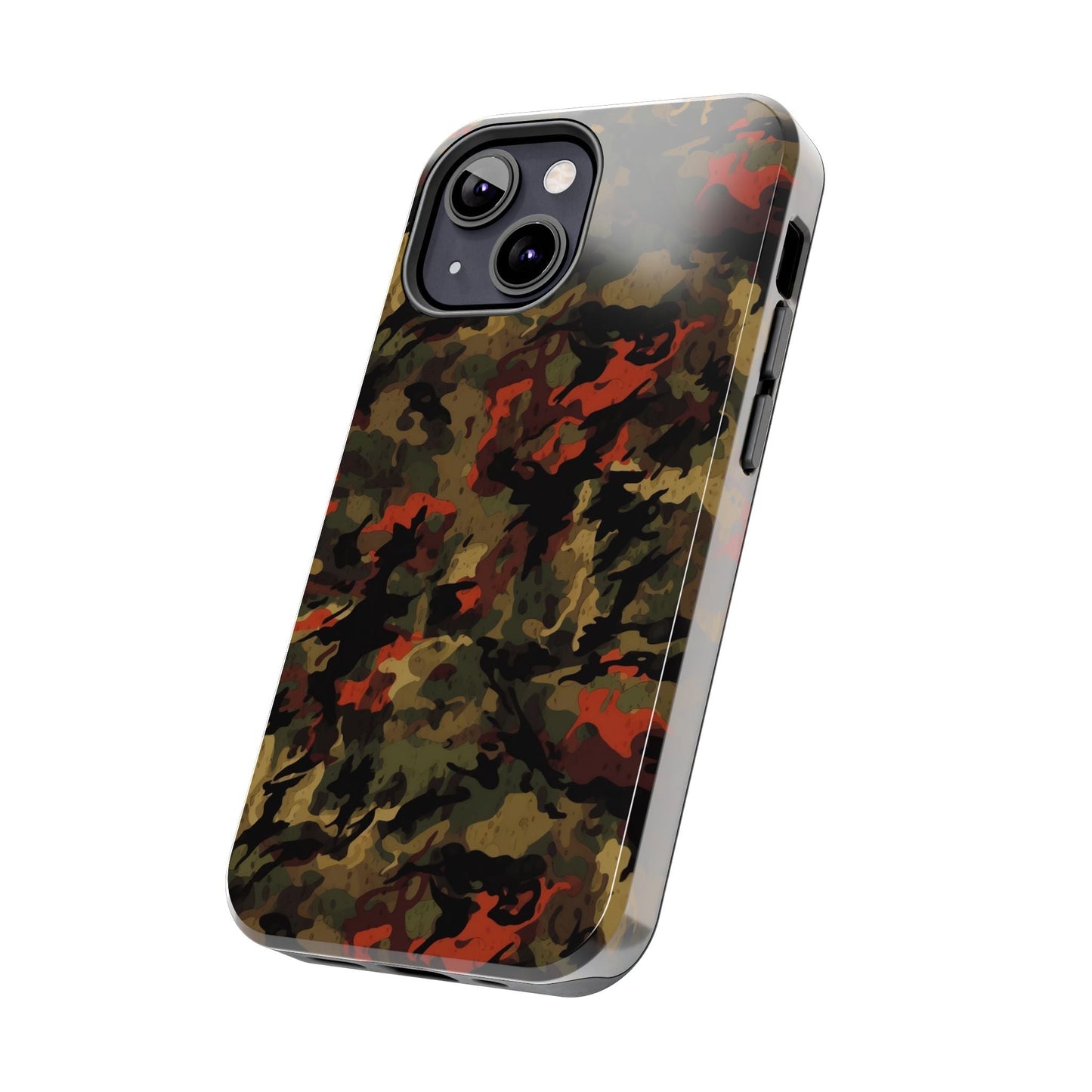 Red Woodland Camo iPhone Case - BOGO Cases