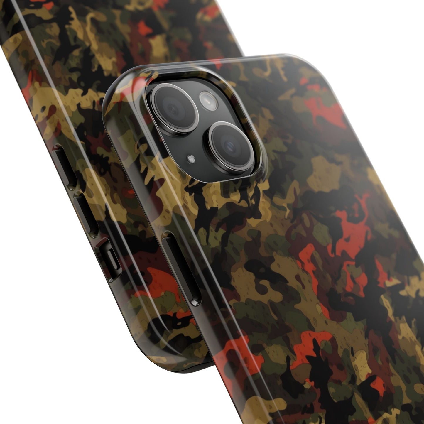 Red Woodland Camo iPhone Case - BOGO Cases