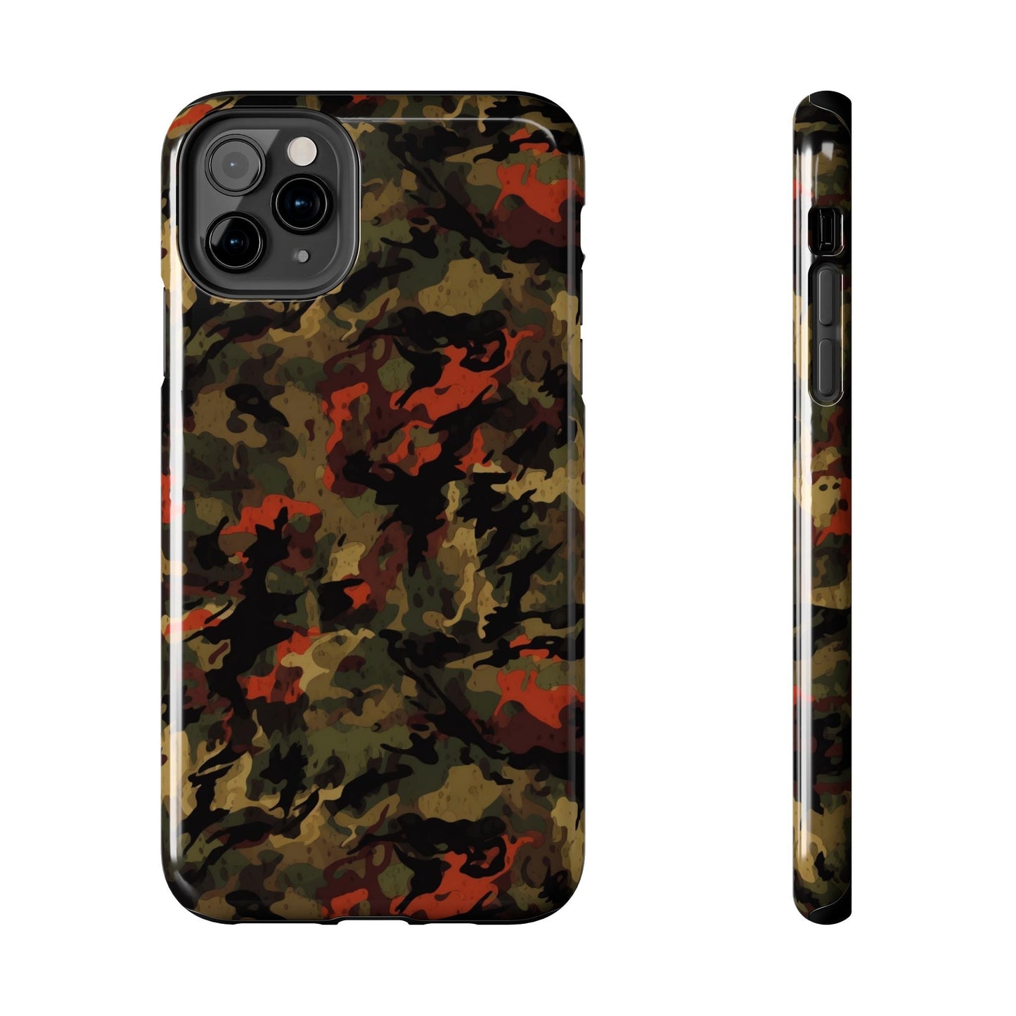 Red Woodland Camo iPhone Case - BOGO Cases