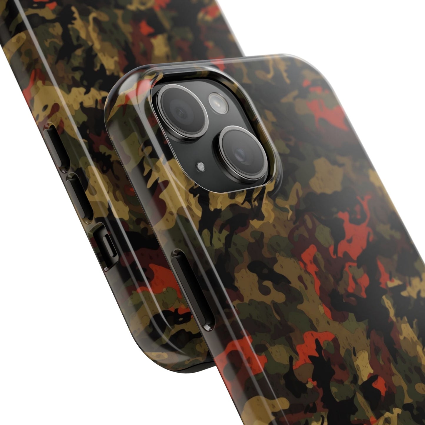 Red Woodland Camo iPhone Case - BOGO Cases