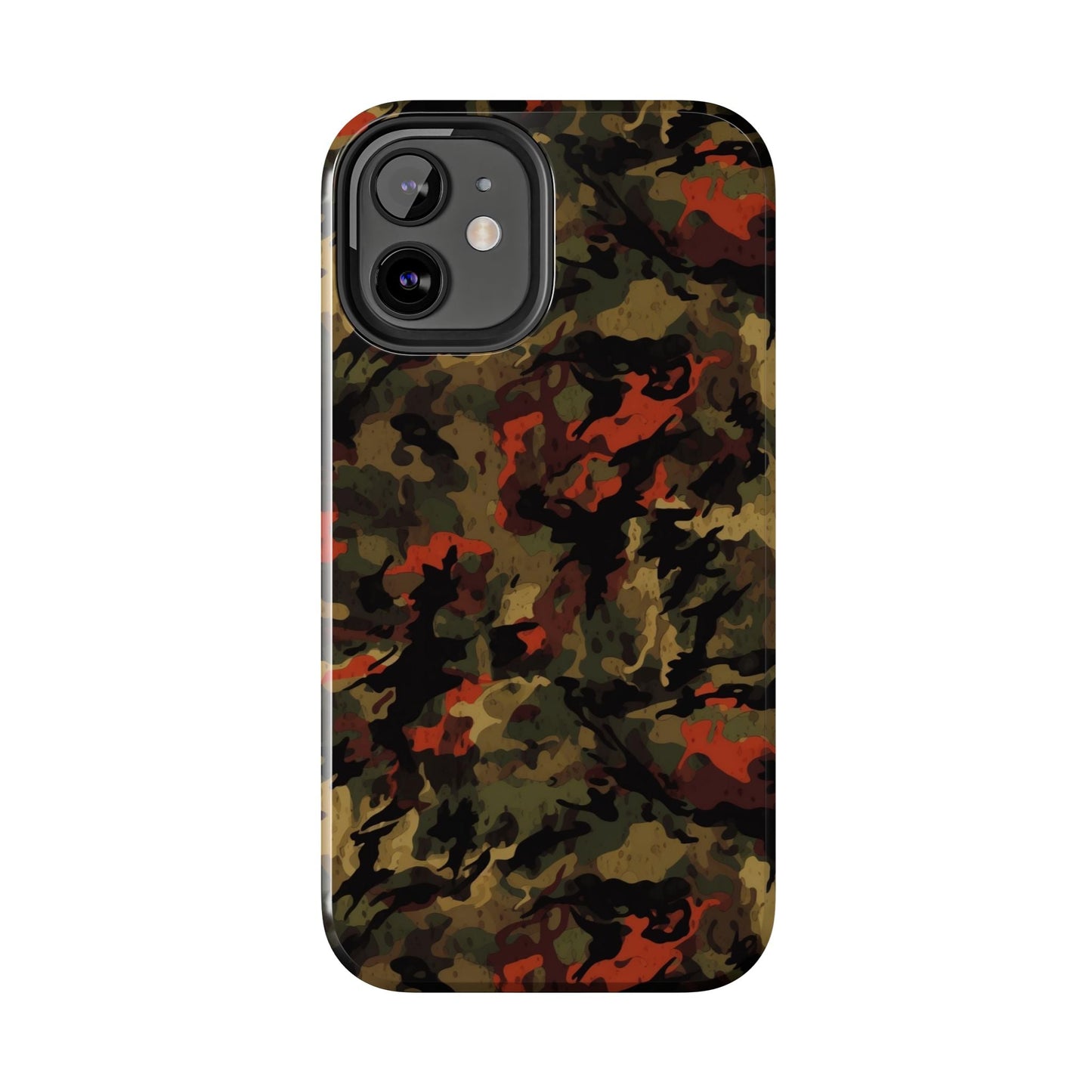 Red Woodland Camo iPhone Case - BOGO Cases