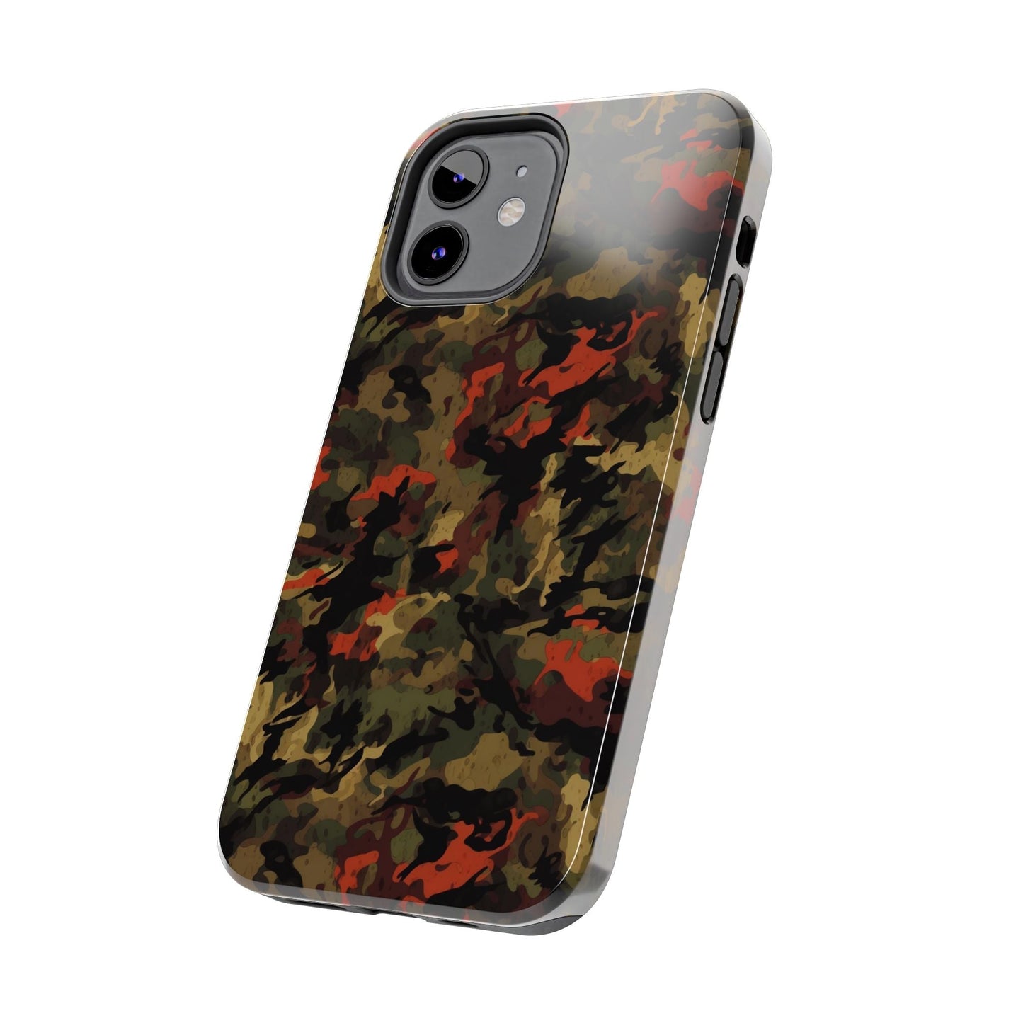 Red Woodland Camo iPhone Case - BOGO Cases