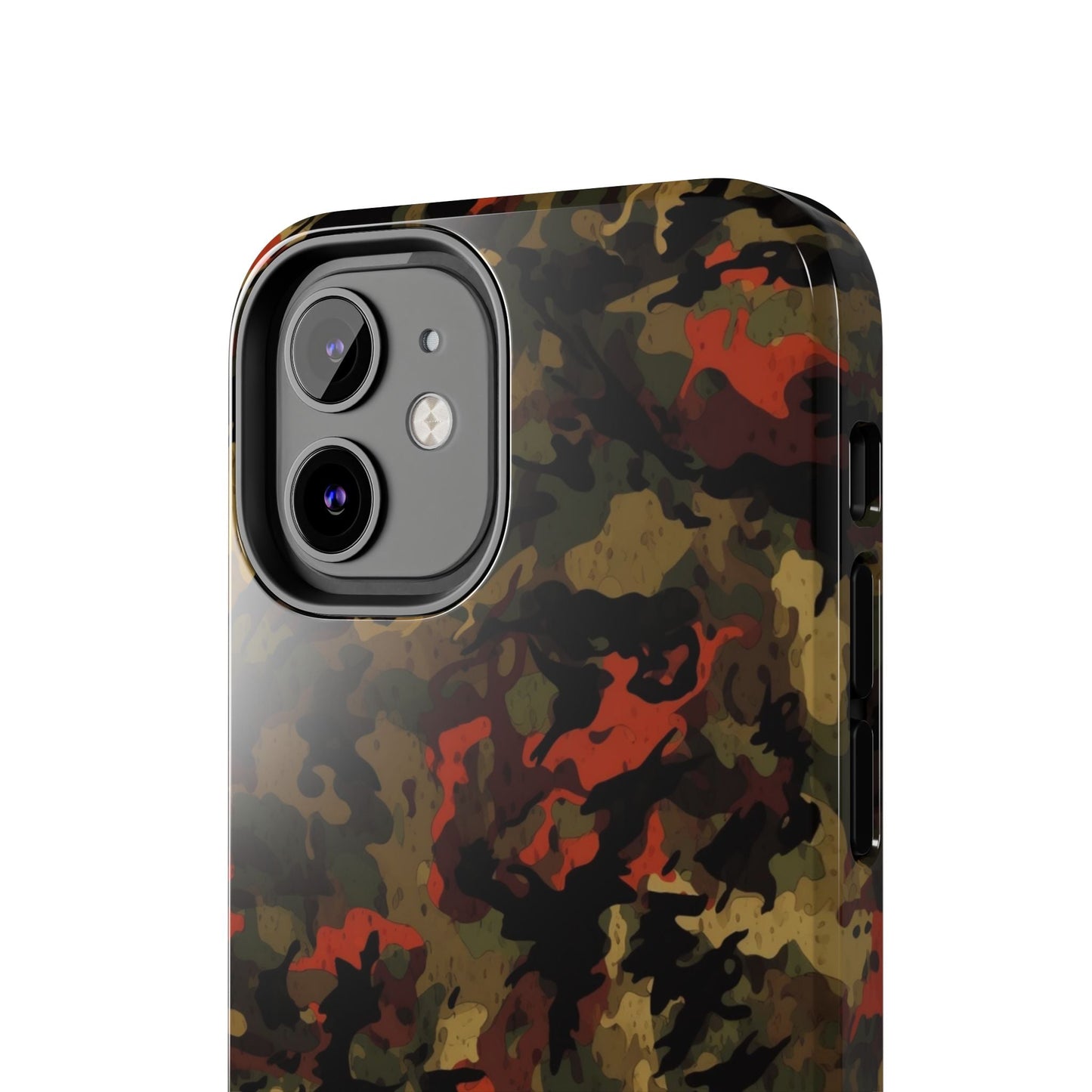Red Woodland Camo iPhone Case - BOGO Cases