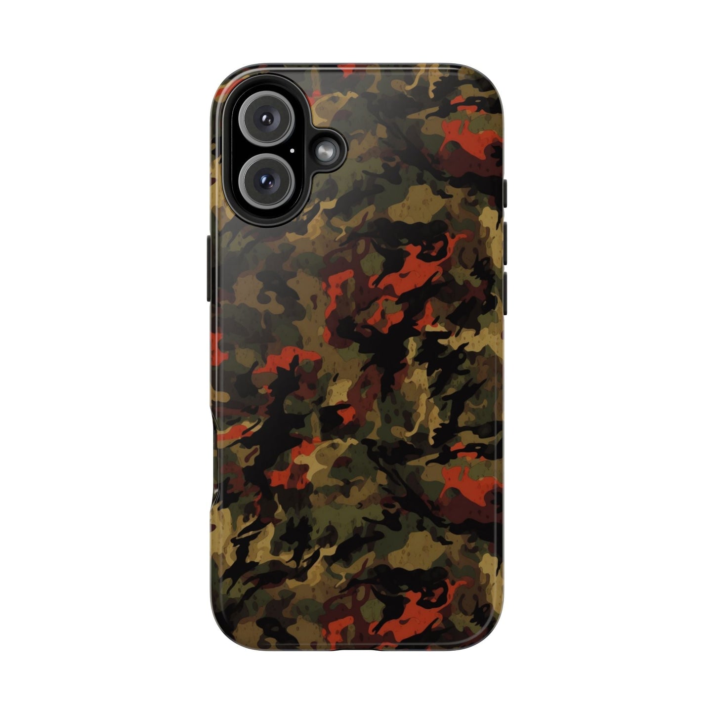 Red Woodland Camo iPhone Case - BOGO Cases