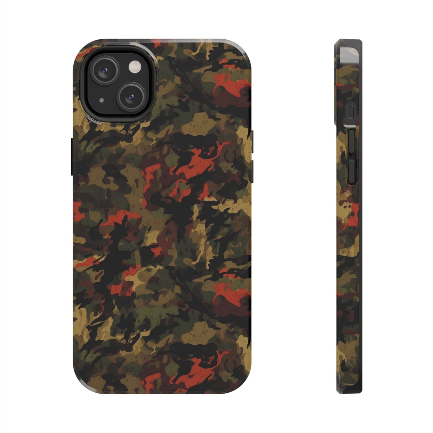 Red Woodland Camo iPhone Case - BOGO Cases