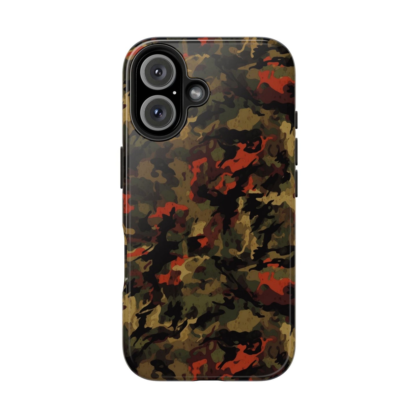 Red Woodland Camo iPhone Case - BOGO Cases