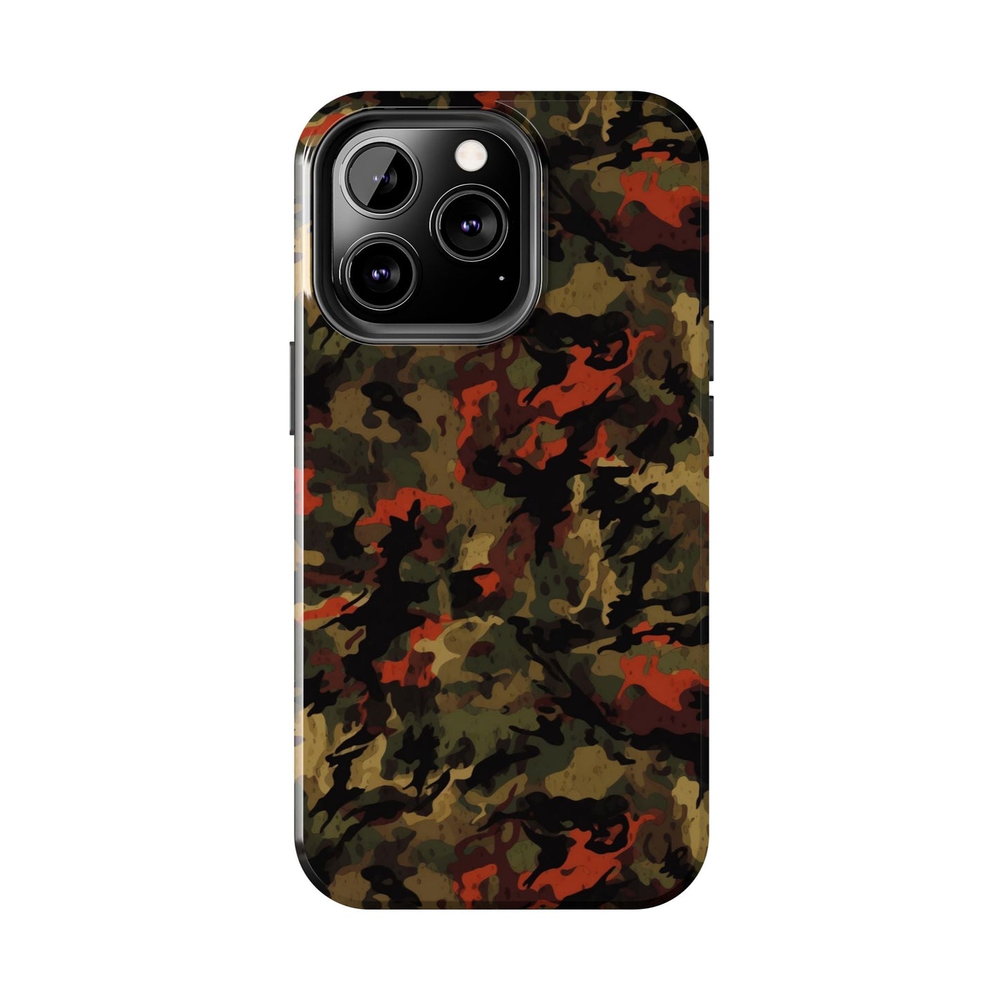 Red Woodland Camo iPhone Case - BOGO Cases